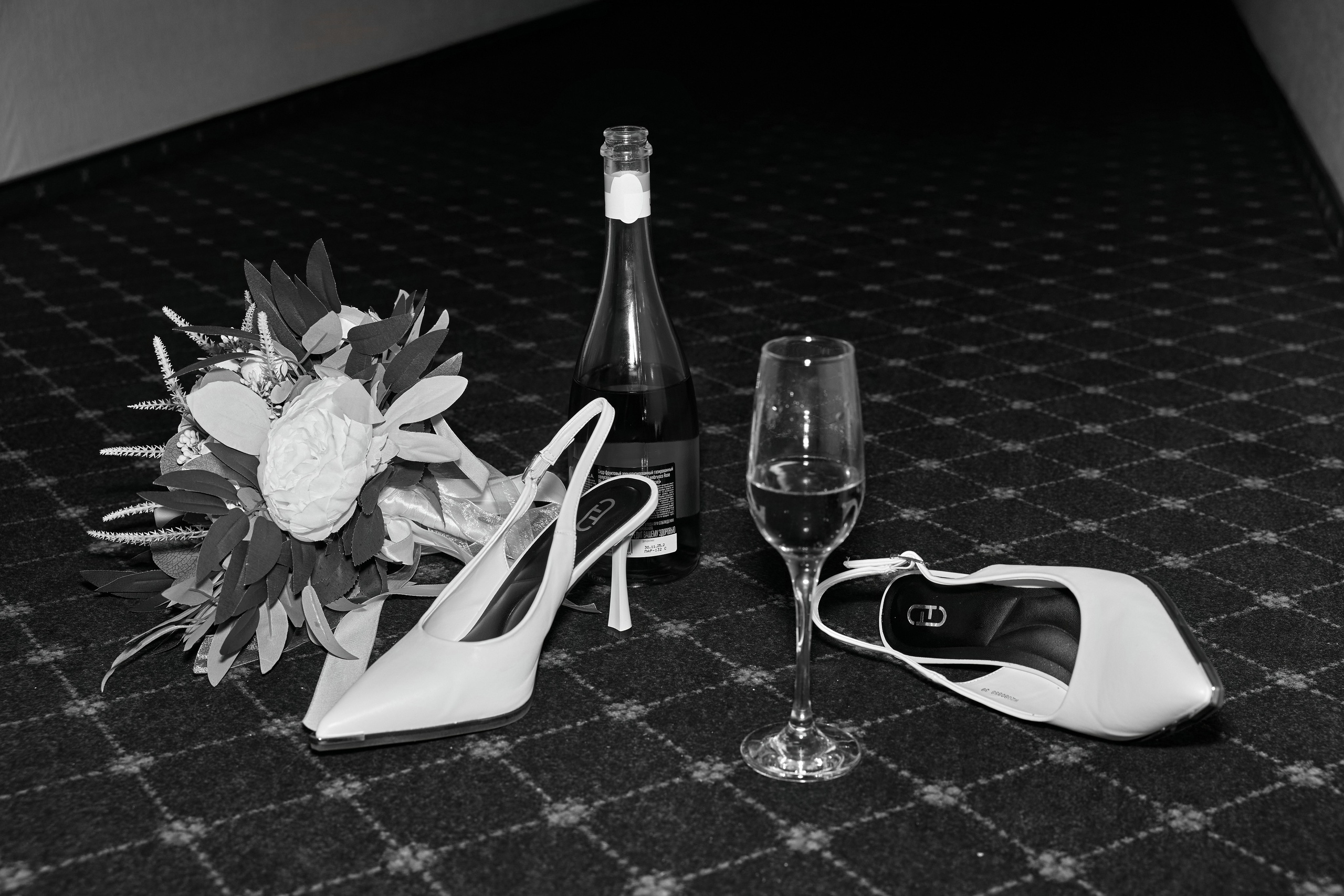 Утро невесты и свадебная фотосессия в гостинице