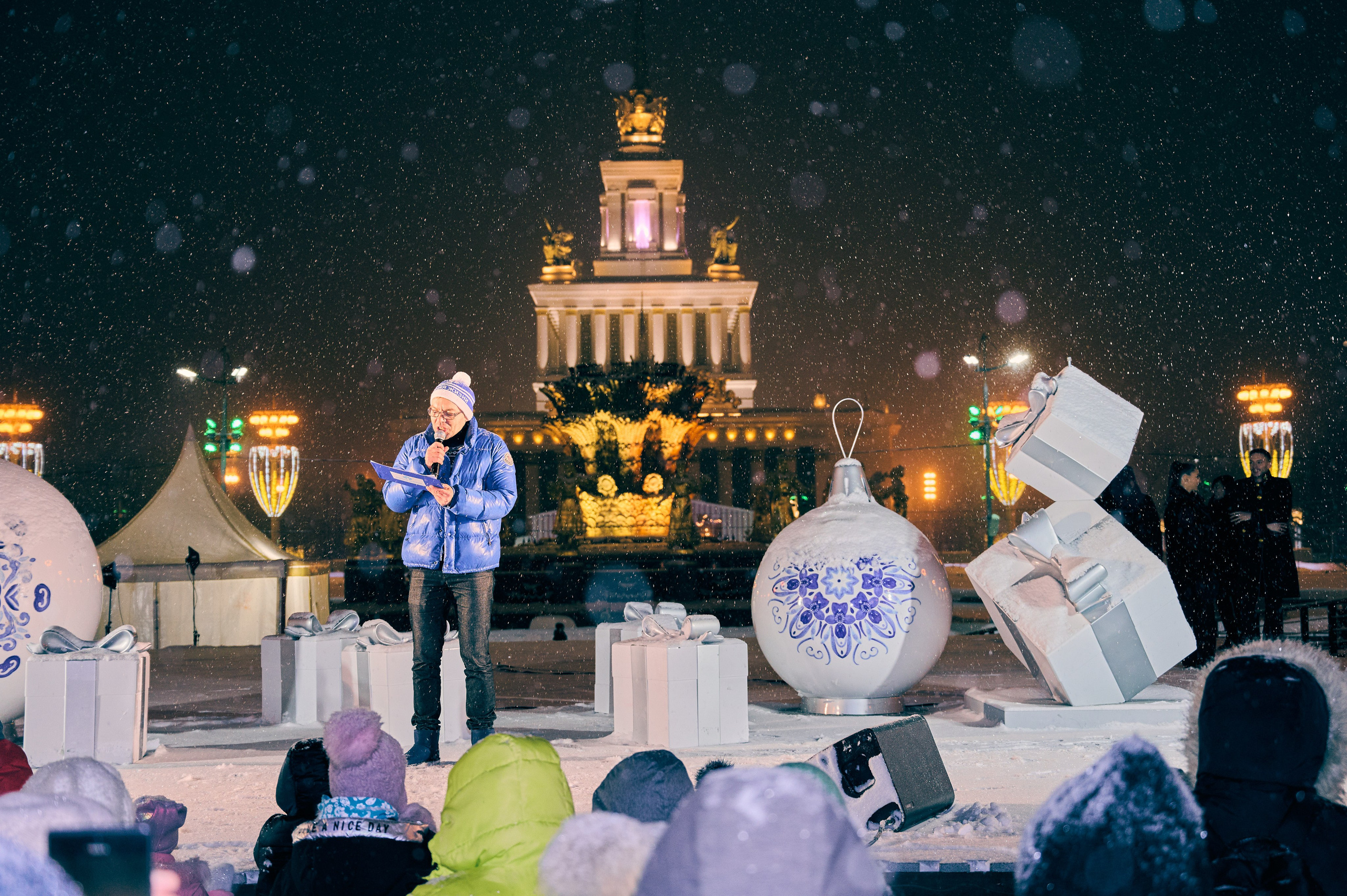Линия жизни и Дед Мороз на ВДНХ. Никита Хохловский фото и видео продакшн