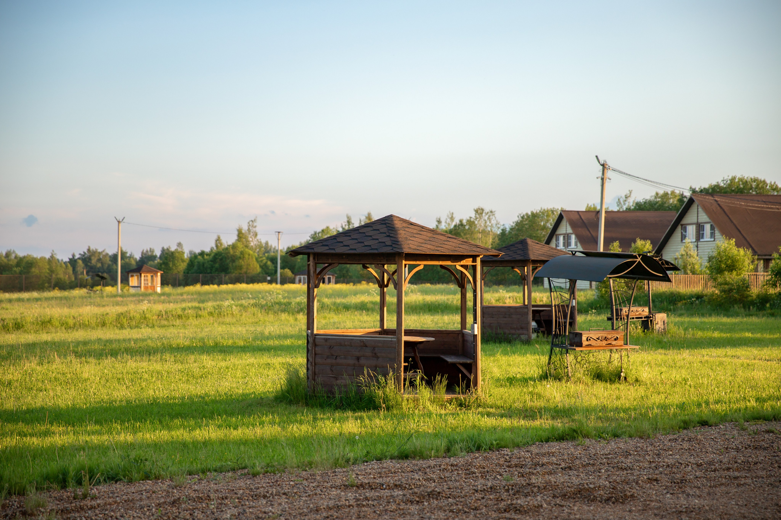 База отдыха в Тверской области. Территория. Фотограф недвижимости и контент-съемки в СПб