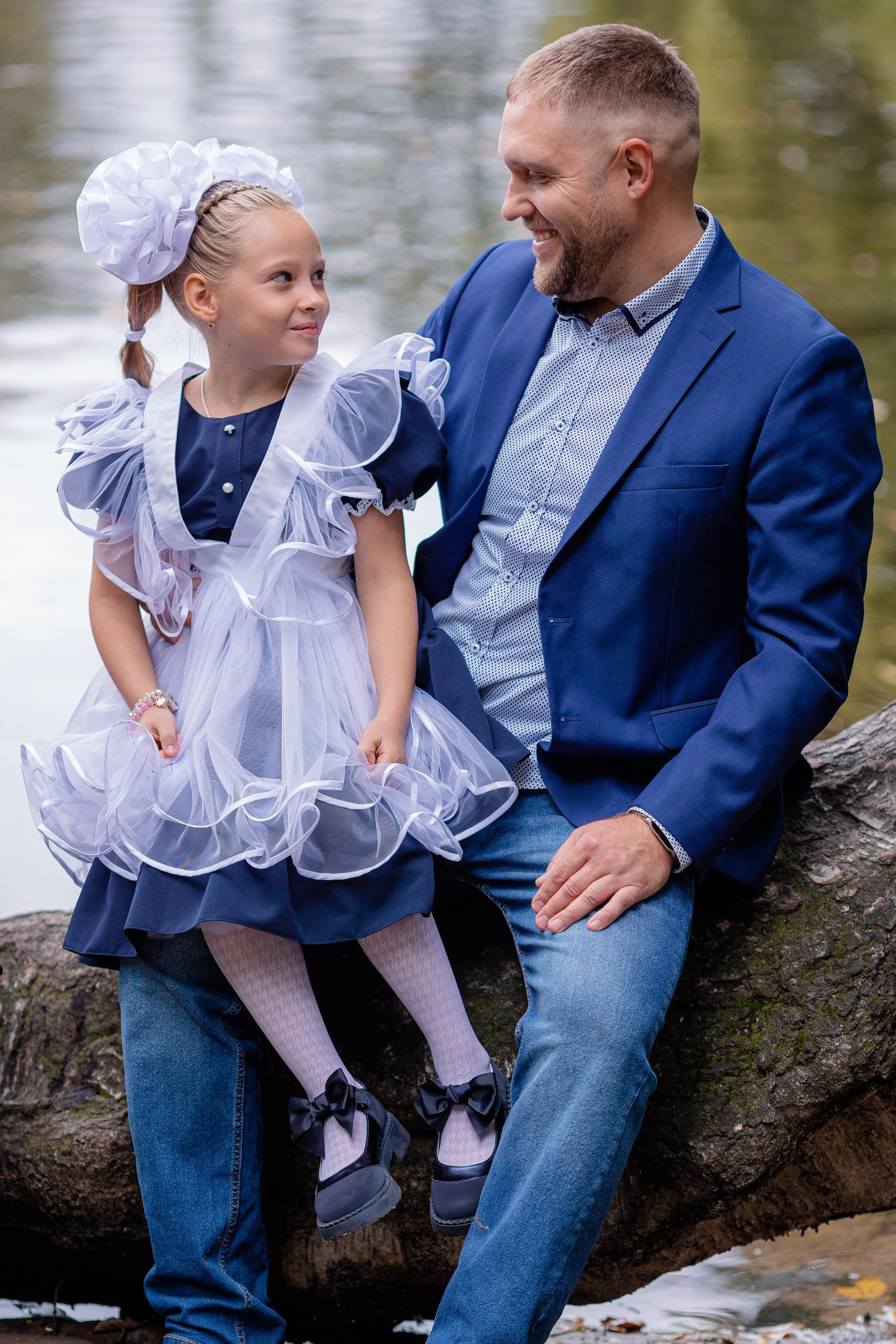 Семейная фотосессия 1-го сентября. Ирина Носова - семейный и детский фотограф