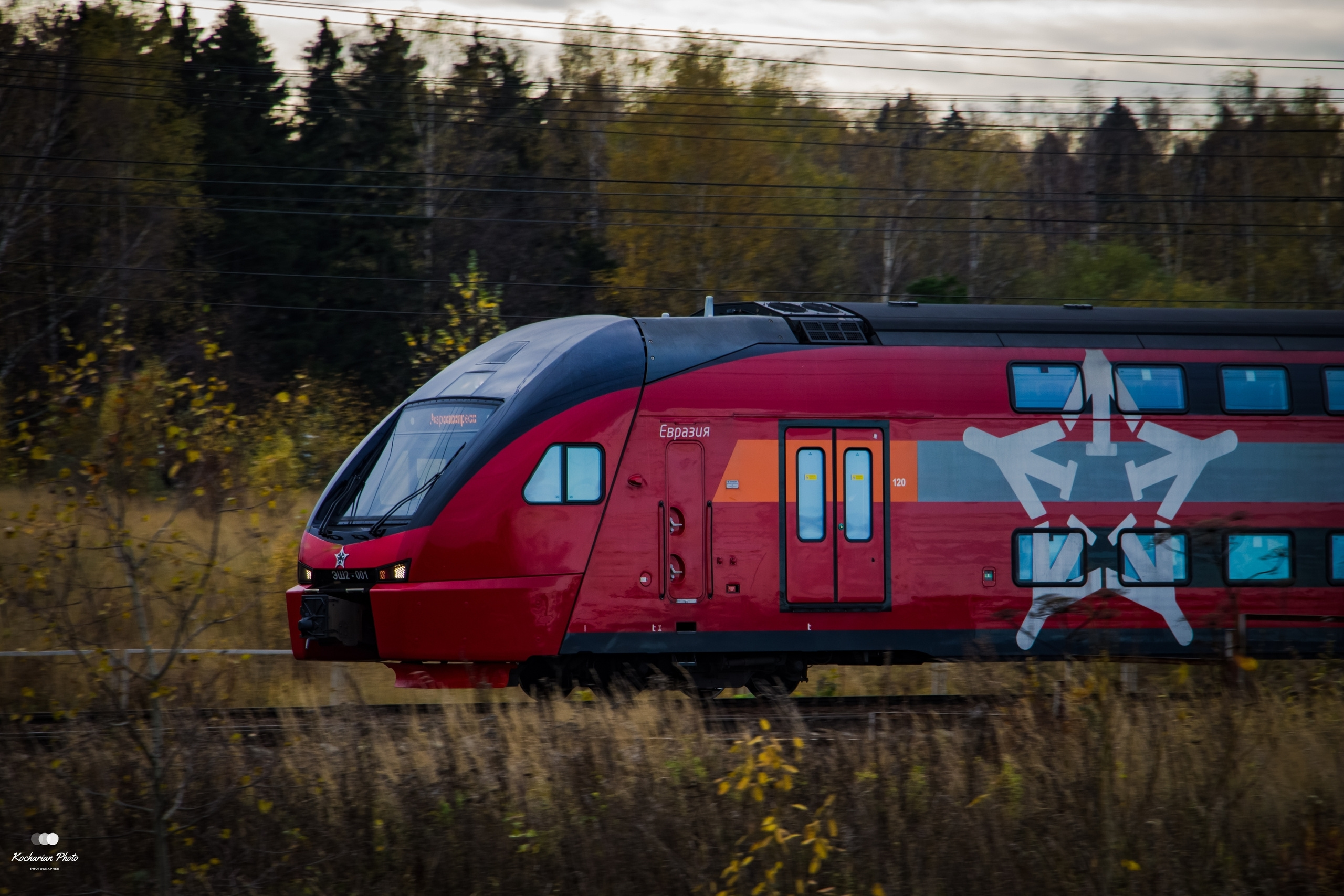 Железная дорога. Photographer K.A.D