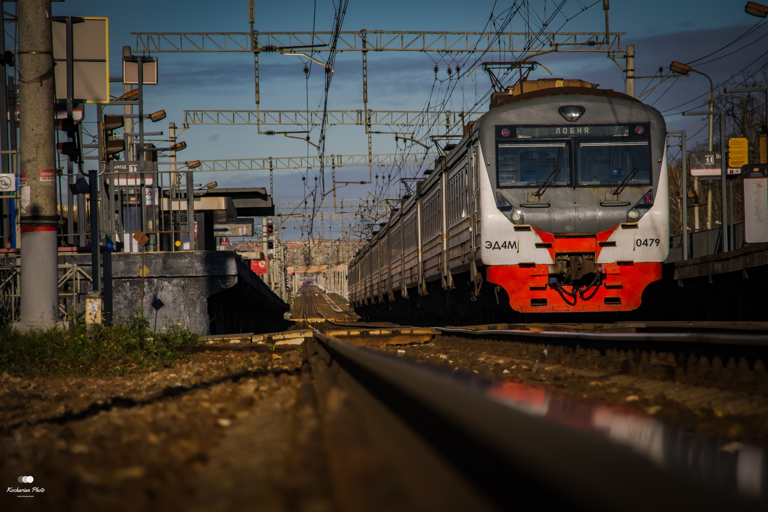 Железная дорога. Photographer K.A.D