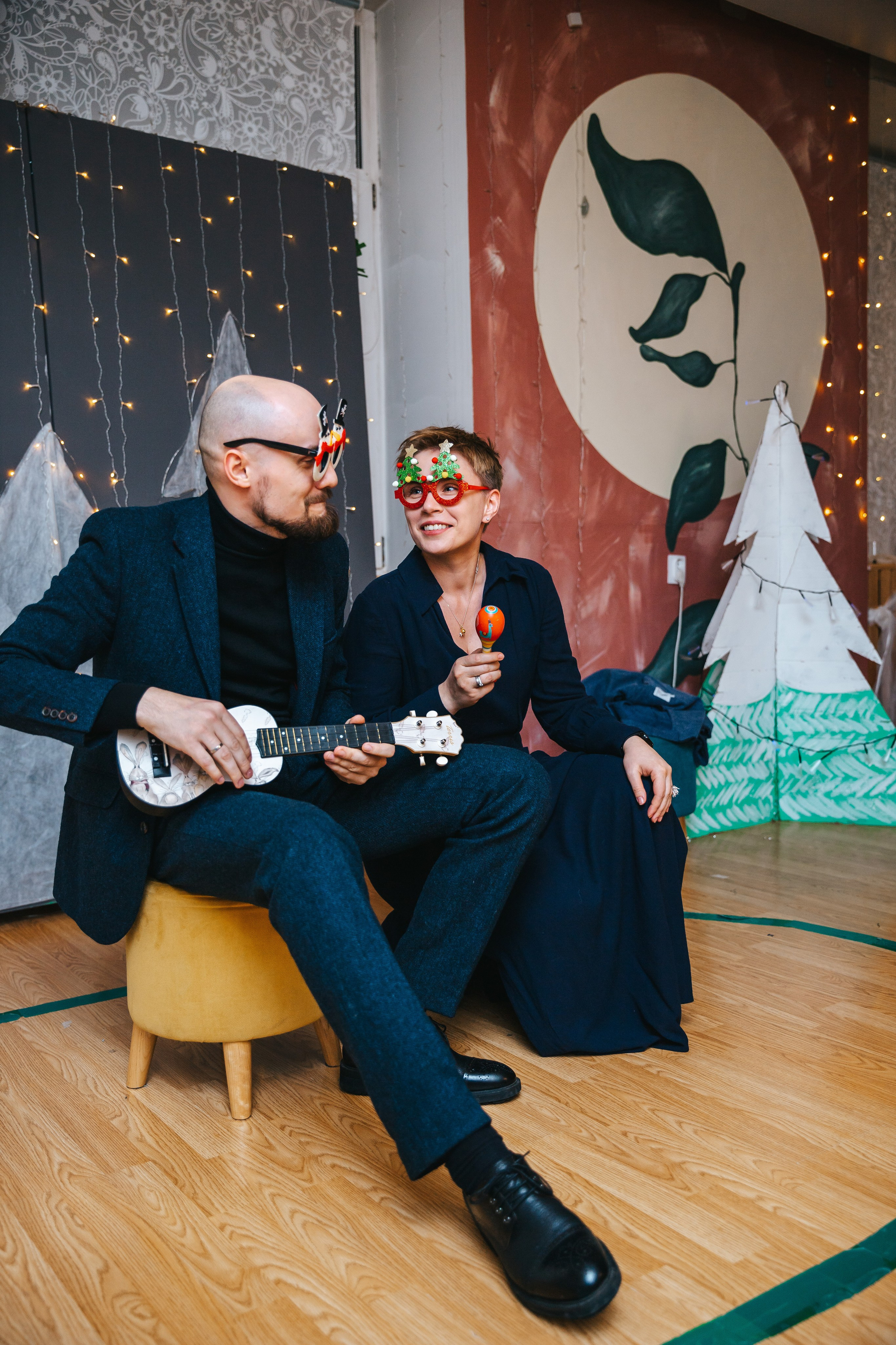 Новогодний утренник в Монтессори-садике. Семейный lifestyle фотограф в Санкт-Петербурге Людмила Пахомова