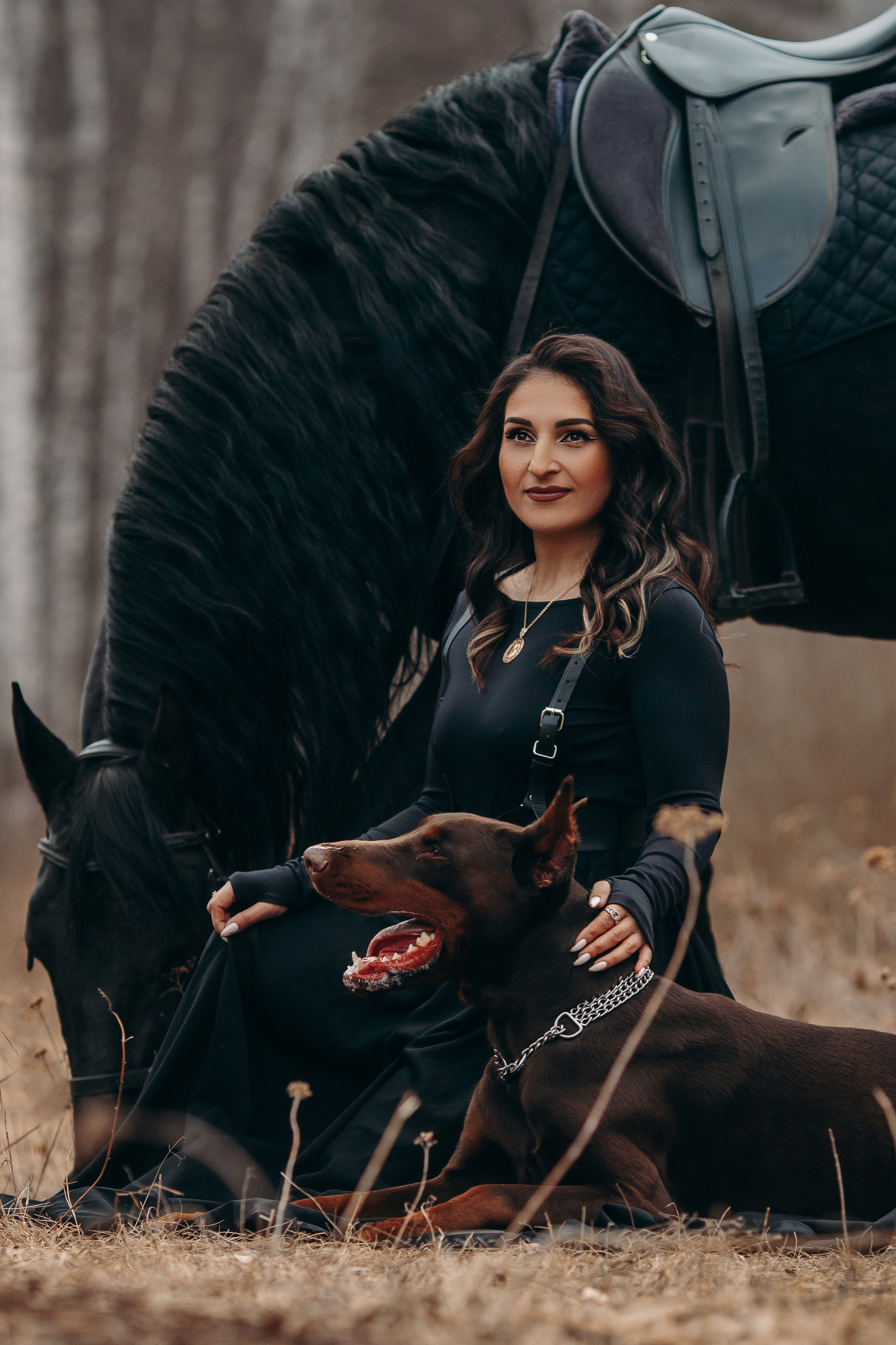 Анна, Басмач и Кипер. Анна Молчанова конный фотограф в Тюмени | фотосессии с лошадьми Тюмень