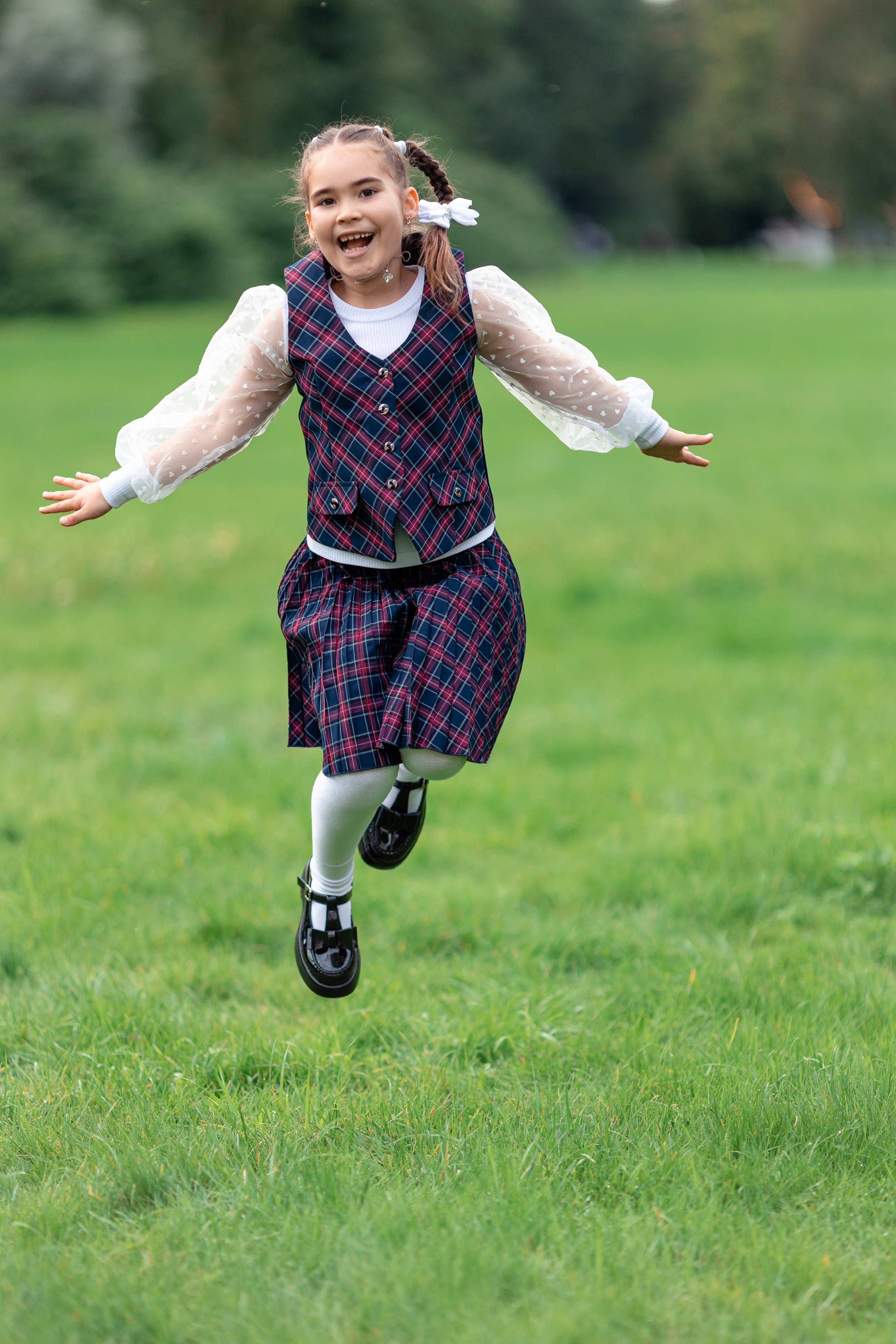 Семейная фотосессия 1-го сентября. Ирина Носова - семейный и детский фотограф