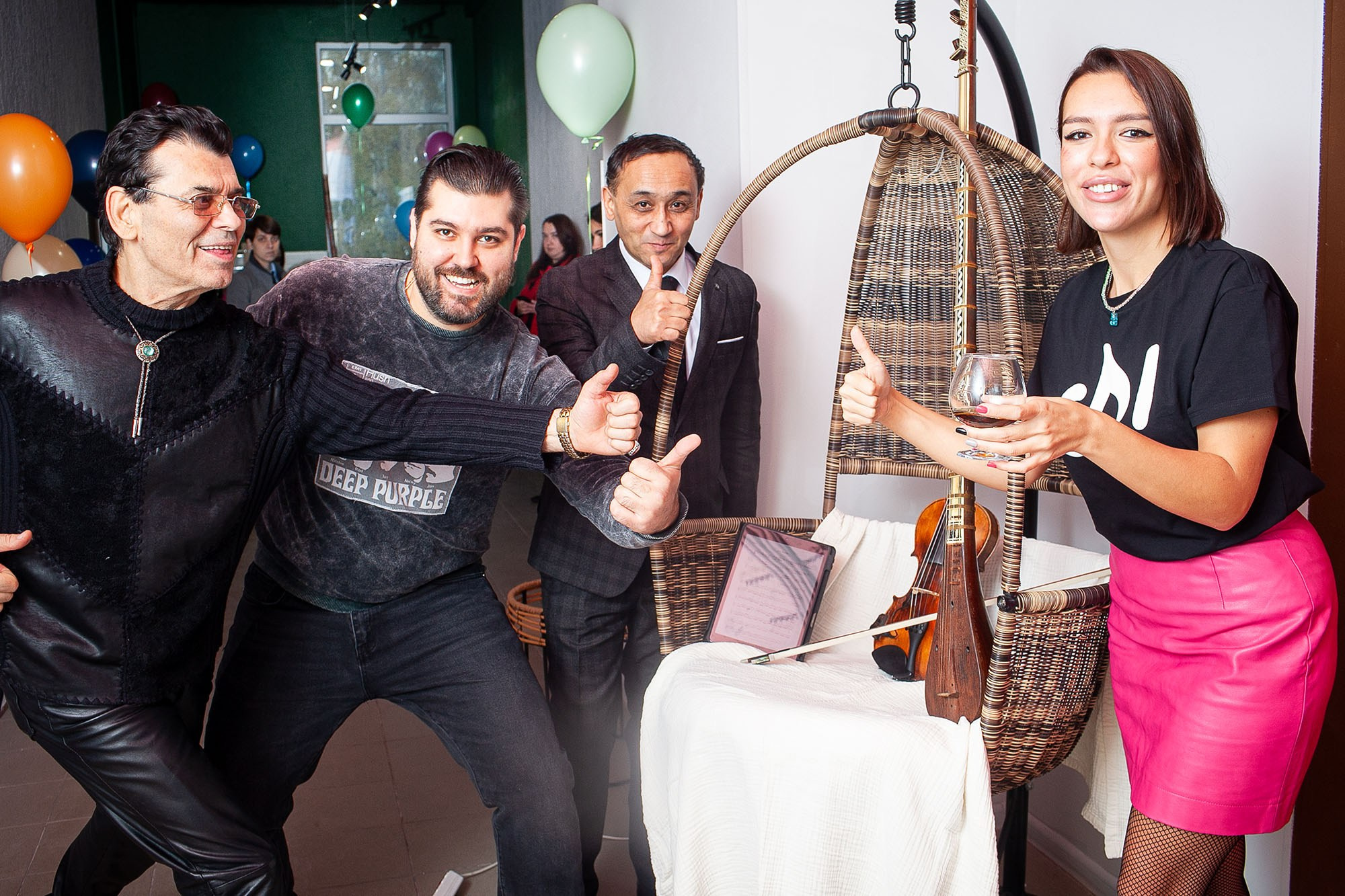 Открытие музыкальной школы «Музыка и точка». Фотограф Сергей Осколков (Москва)