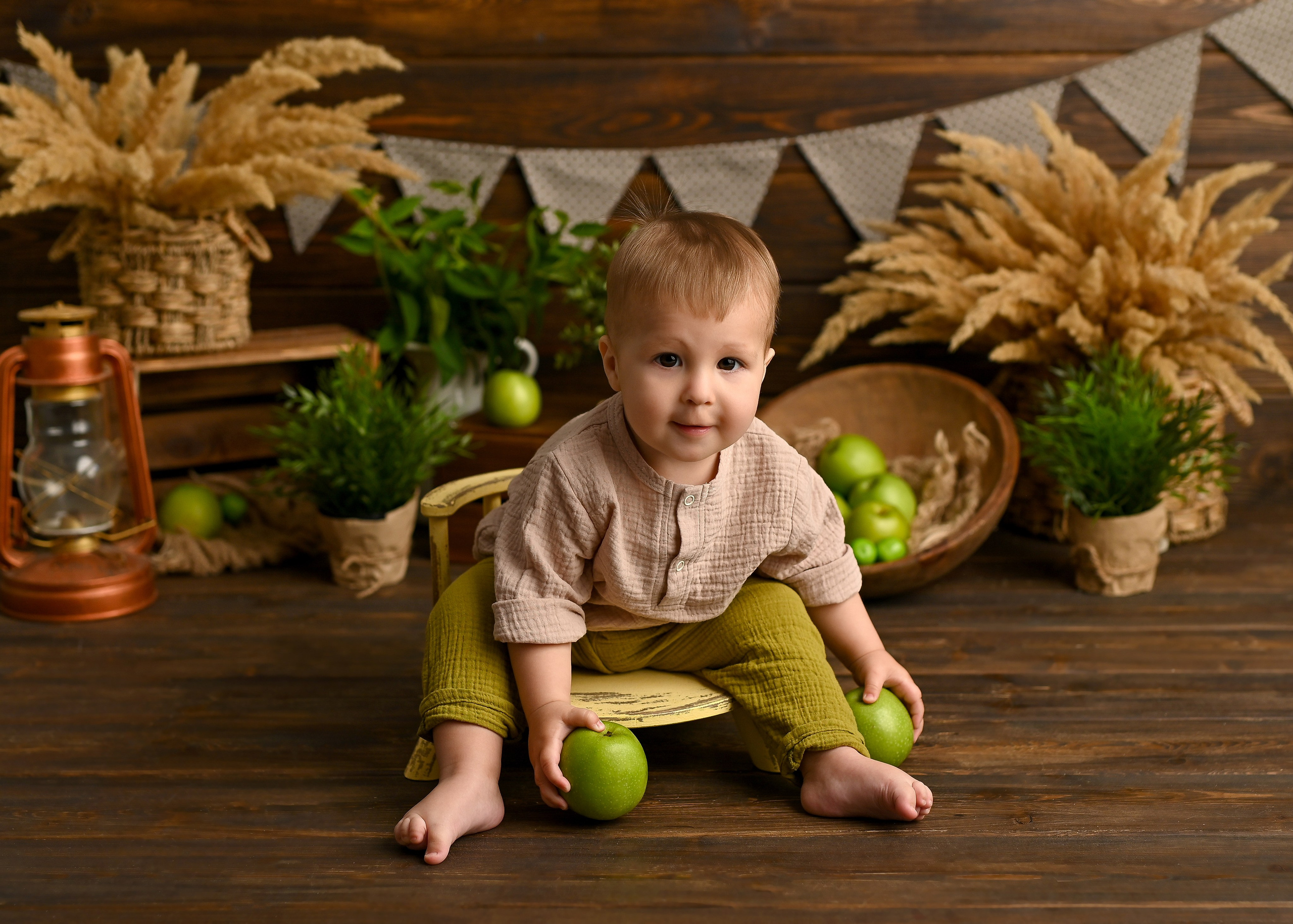 Годики. Фотограф новорождённых малышей в Краснодаре Татьяна Нагорная