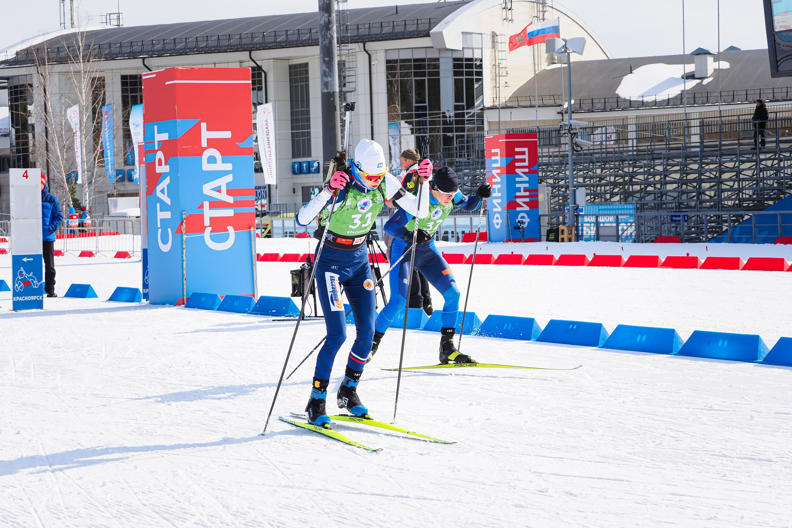 Биатлон / Первенство России. Репортажный фотограф Алексей Козьмин