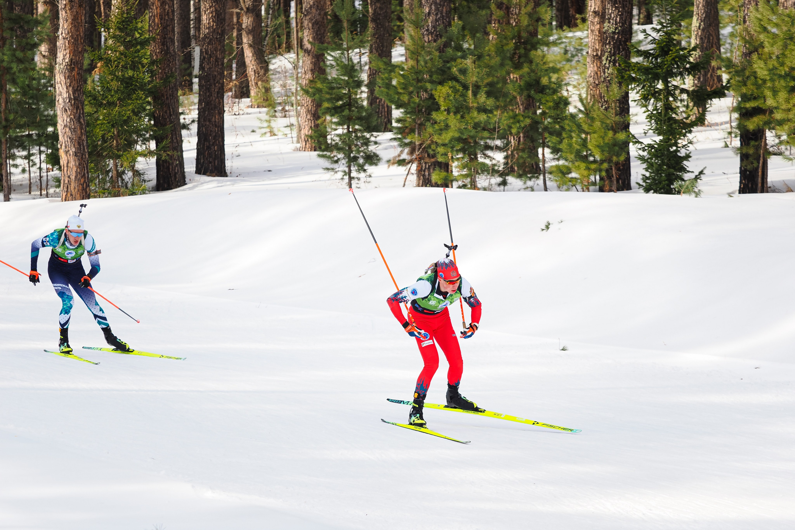 Биатлон / Первенство России. Репортажный фотограф Алексей Козьмин