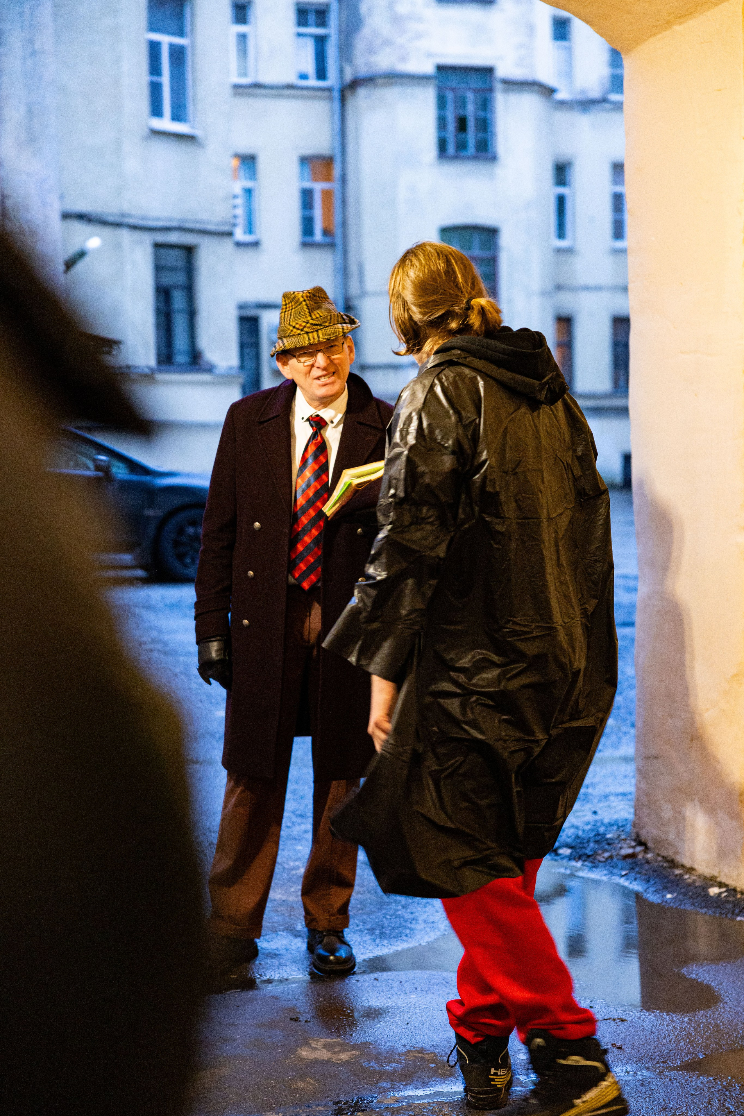 Киносъемка дипломного проекта Егора. Фотограф/видеограф в Санкт-Петербурге Динара Гольдина