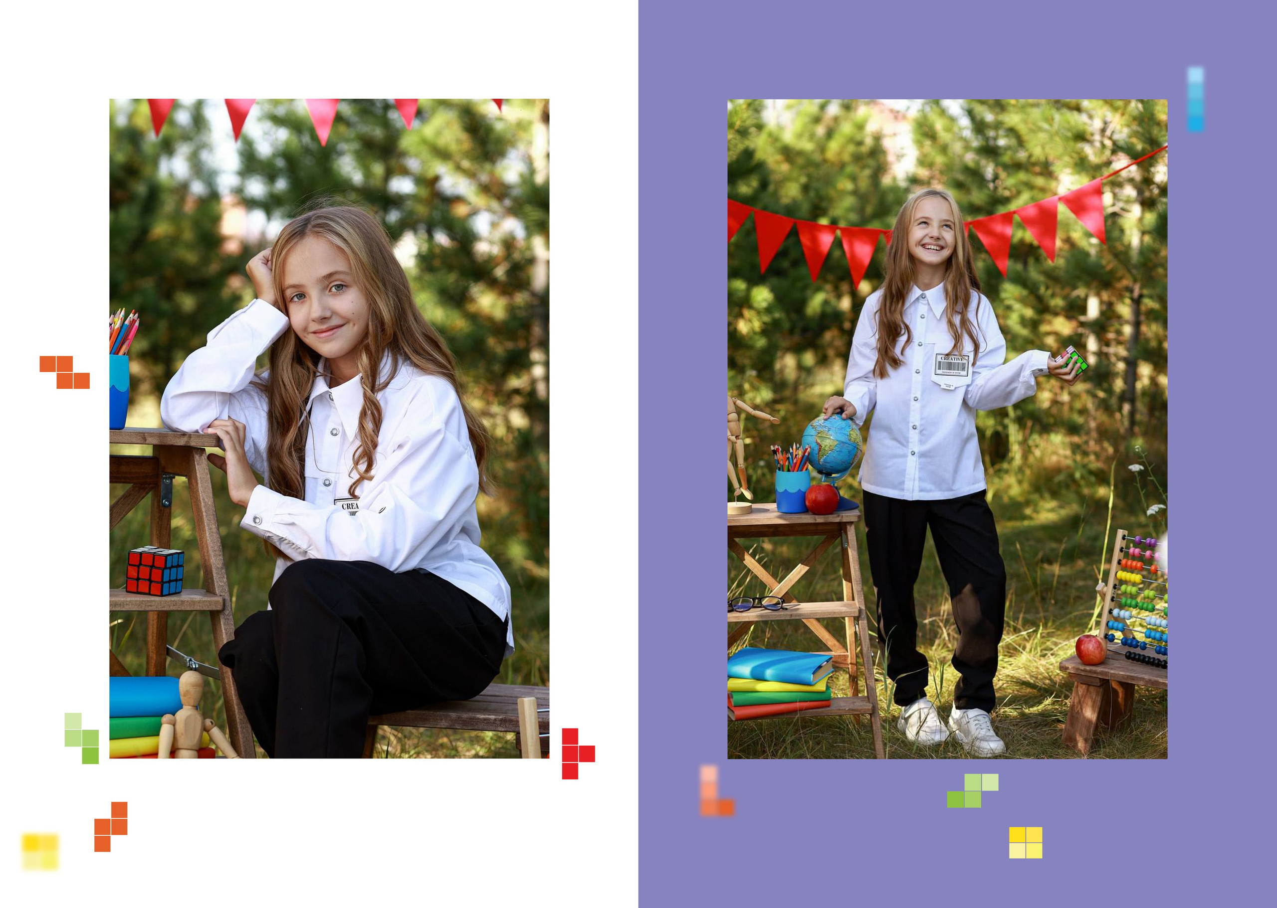 Макет «Тетрис». ВЫПУСКНЫЕ АЛЬБОМЫ НОВЫЙ УРЕНГОЙ