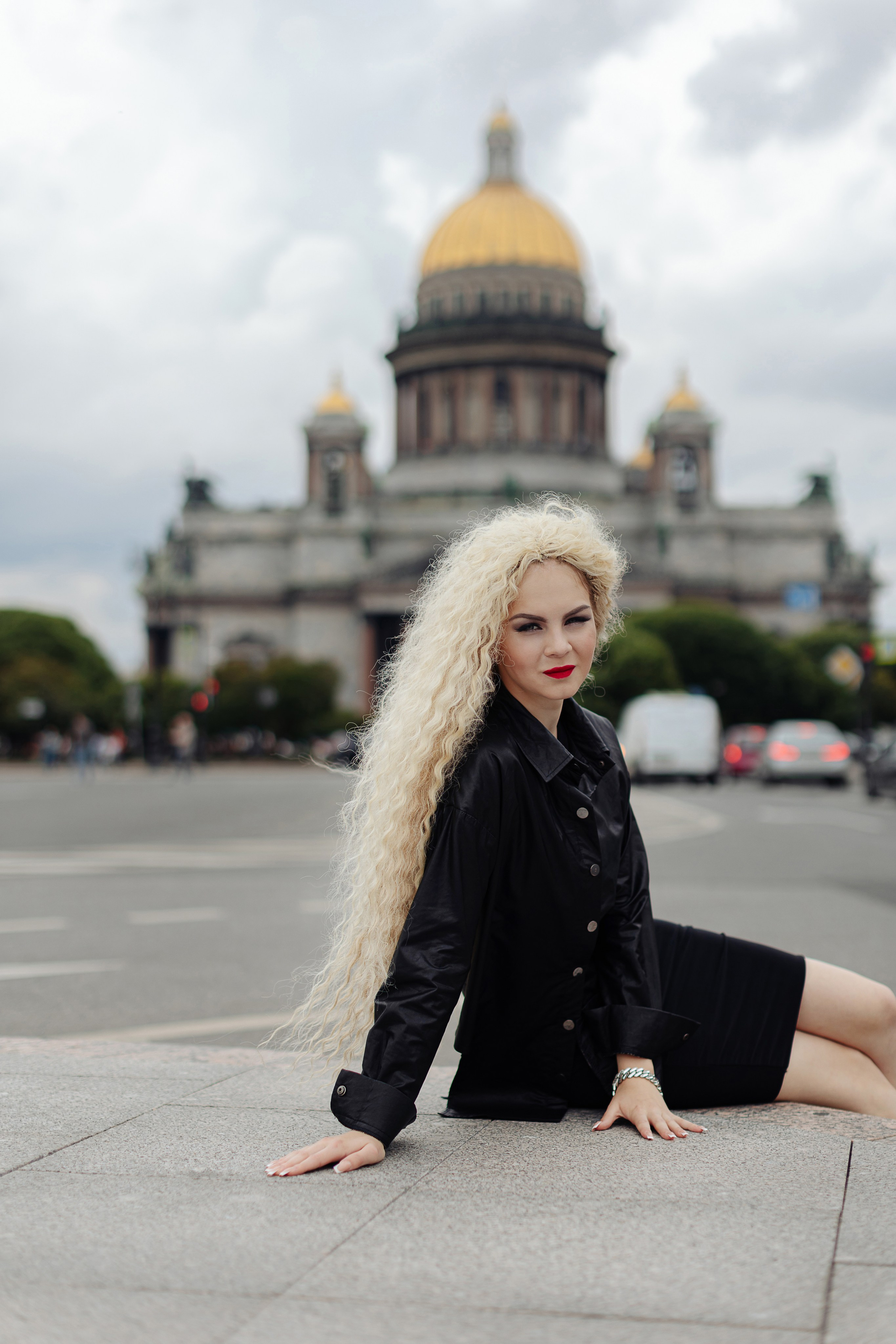 Фотосъемка в центре СПб классический городской портрет