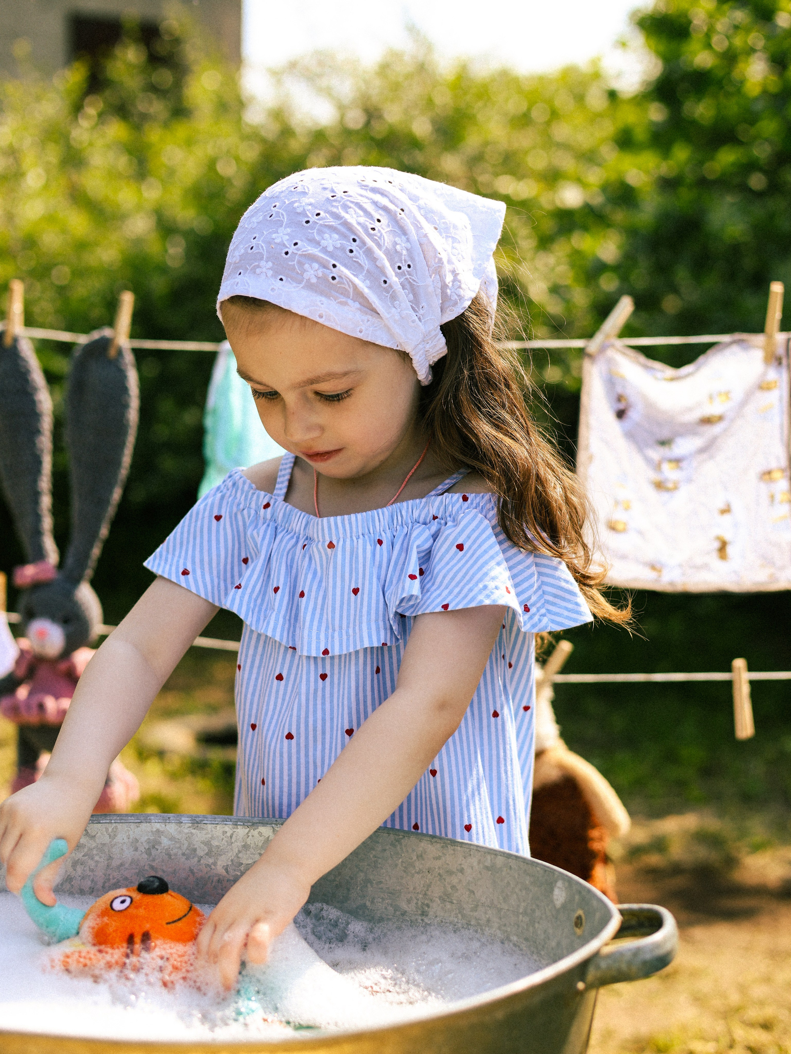 Вероничка и ее домашние хлопоты. Мания, портретный фотограф в городе Оренбург