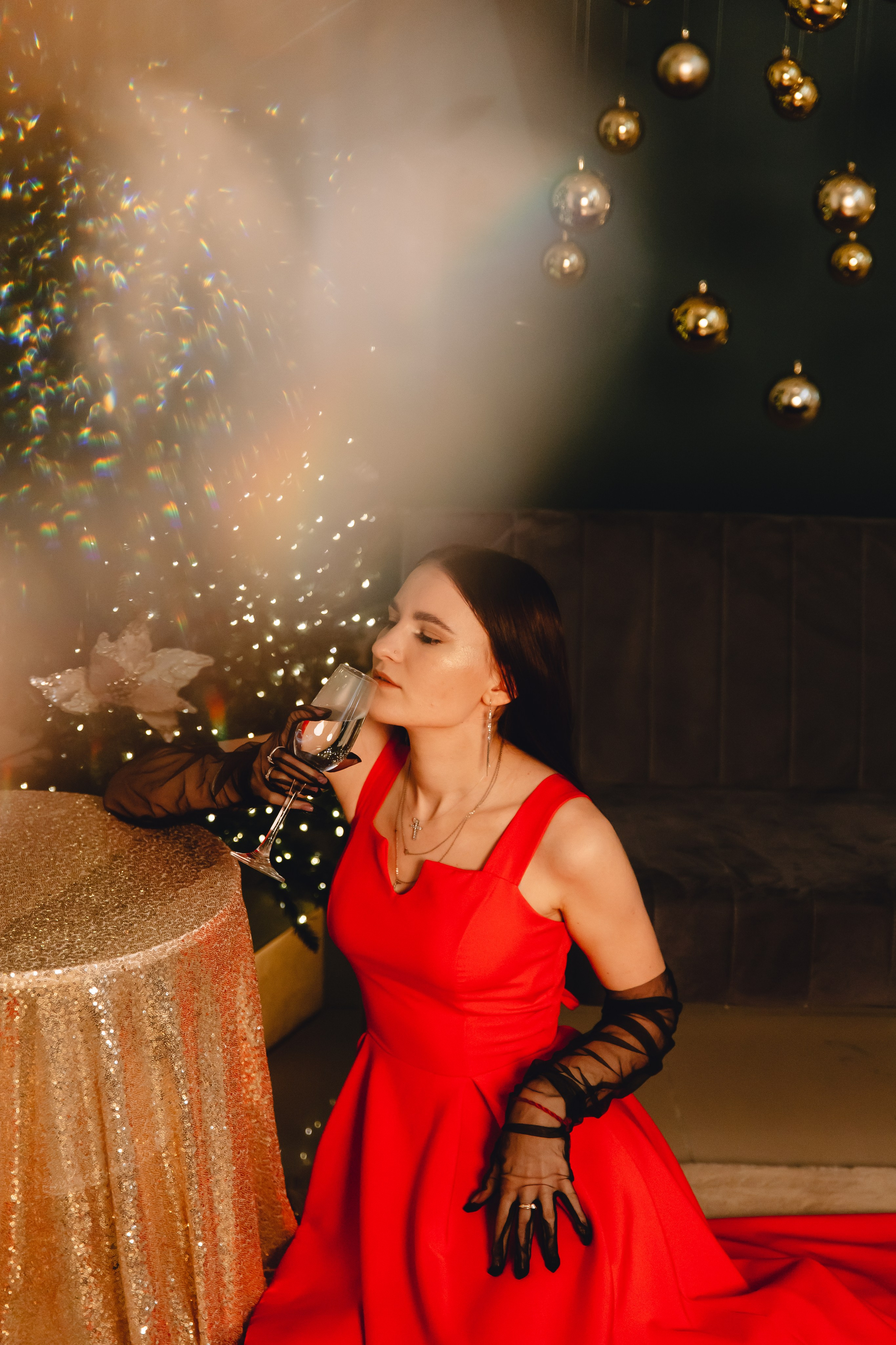 Лера. Индивидуальная новогодняя фотосессия. Фотограф во Владивостоке. Юрганова Анна