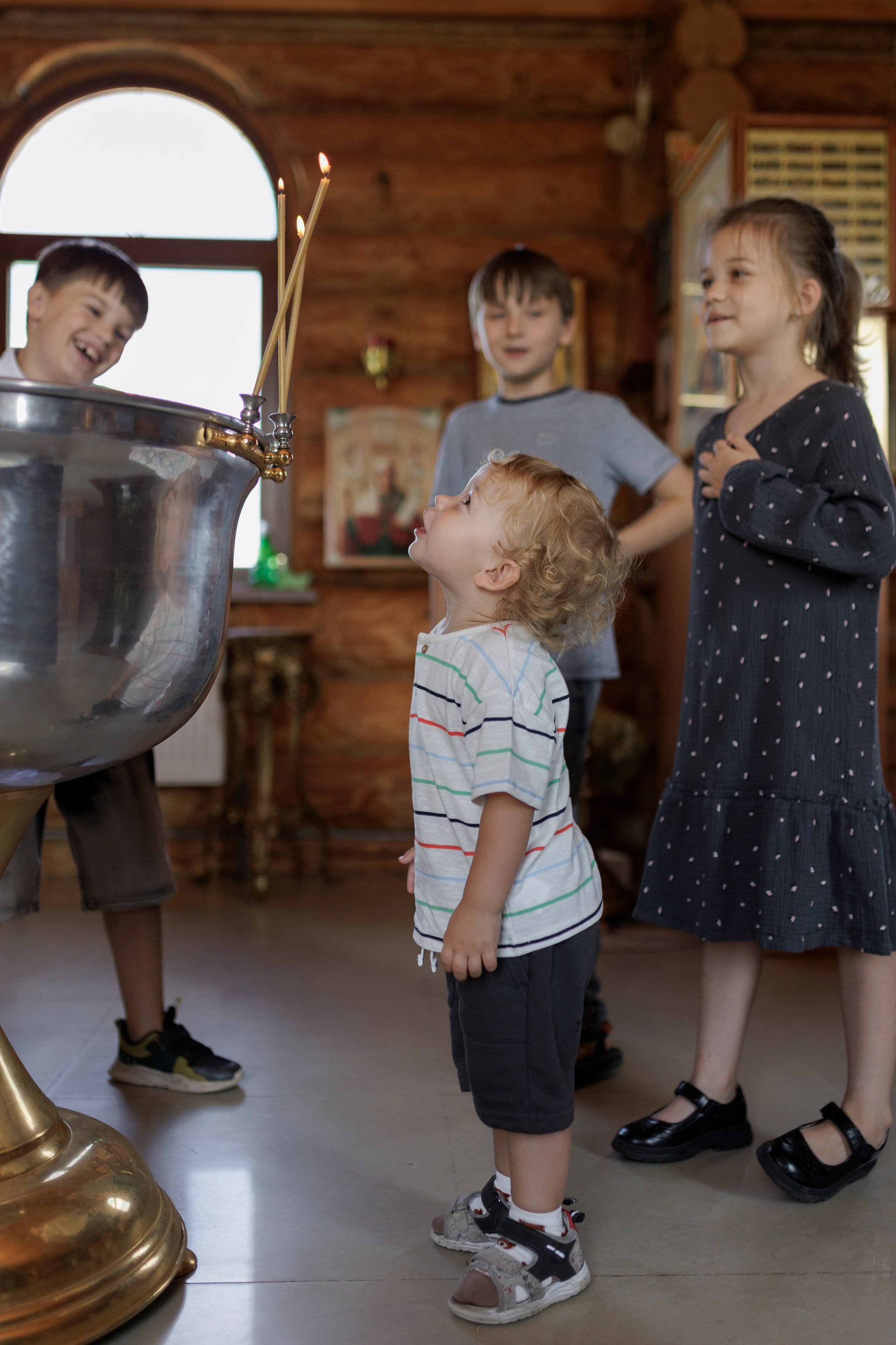 Сьемка Таинства Крещения. Семейный и детский фотограф в Рязани Васюгова Мария
