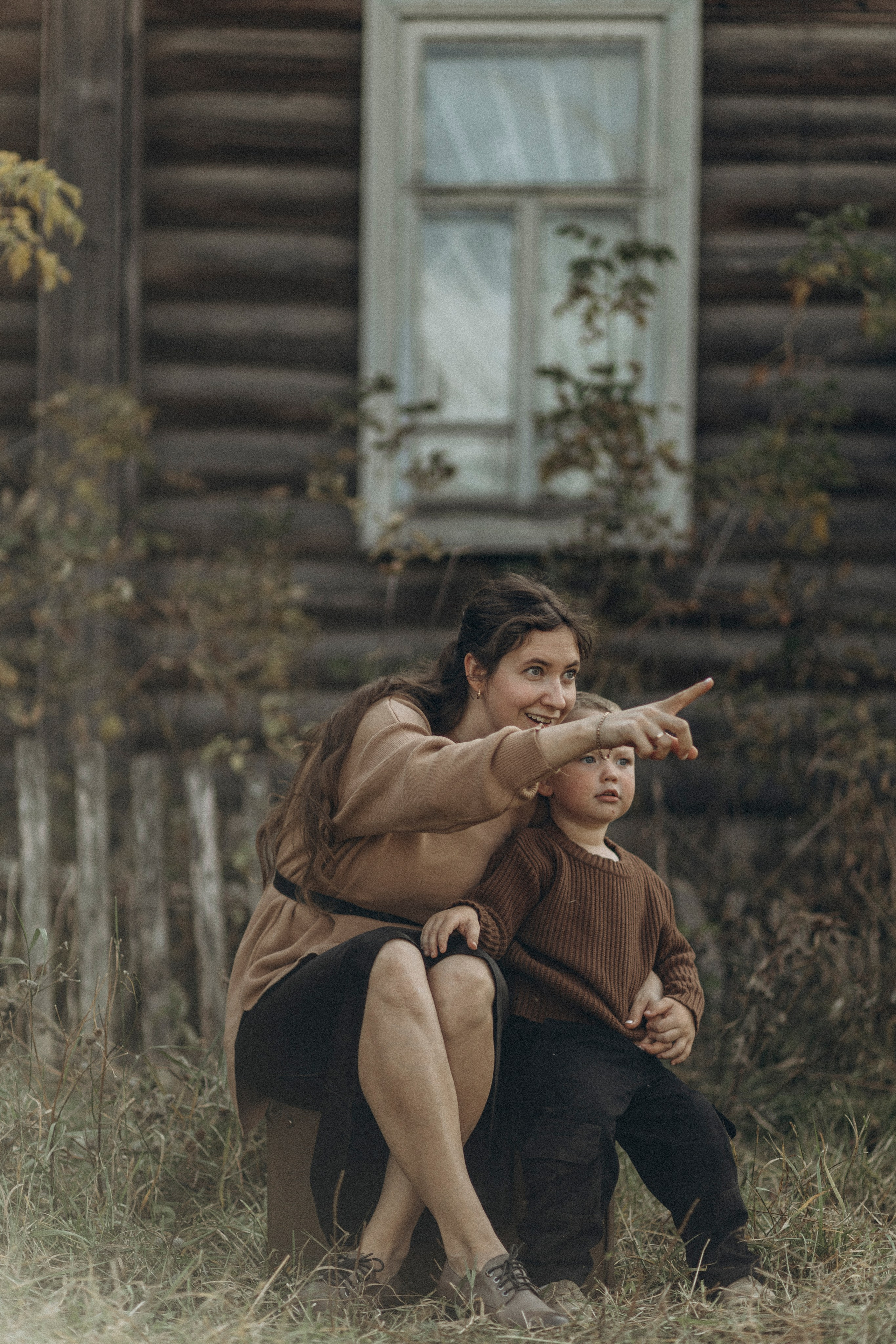 Осенняя прогулка для мамы и детей. Семейный и детский фотограф в Рязани Васюгова Мария