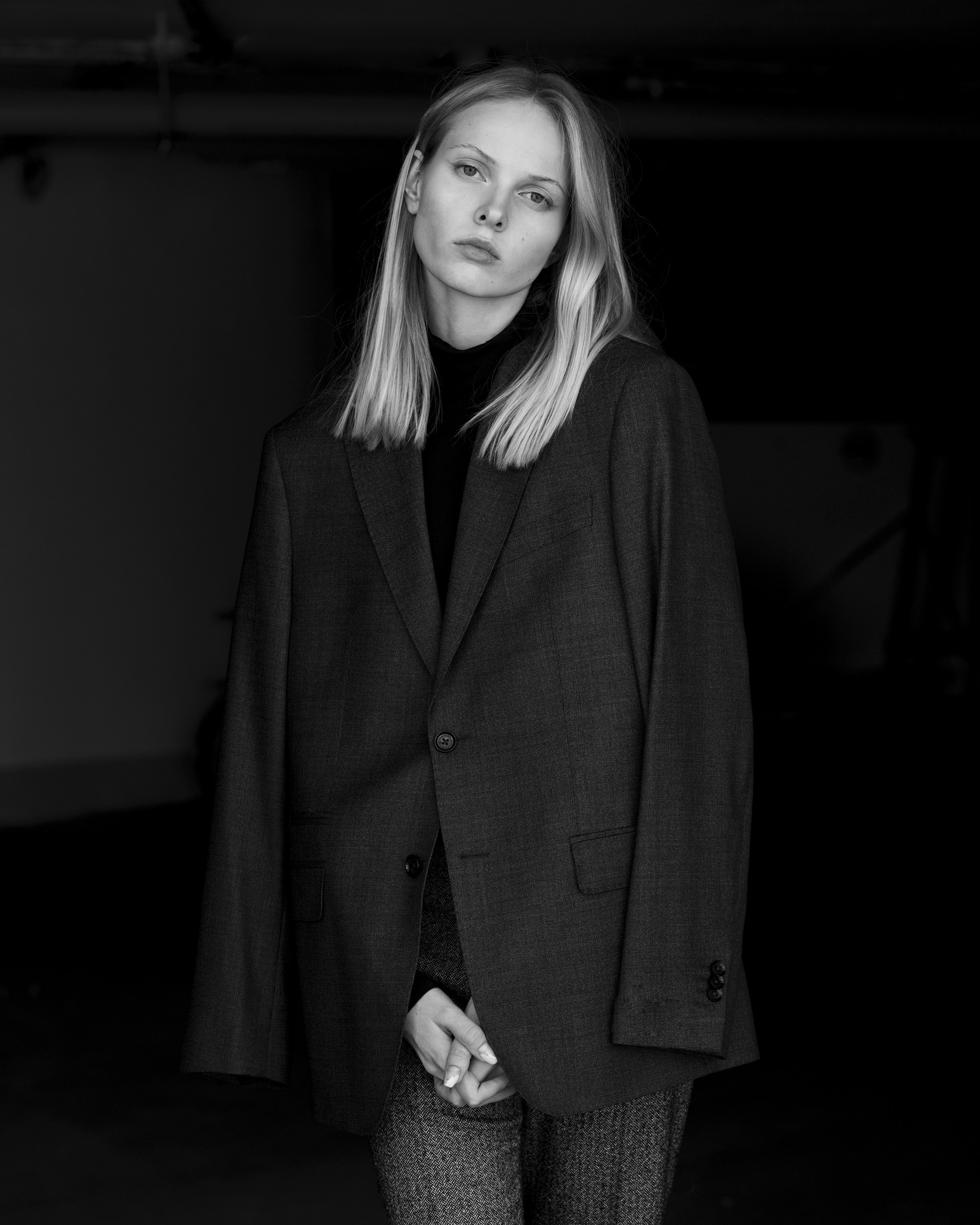 Model tests. Portrait and business photographer in Moscow Andrey Nikolsky