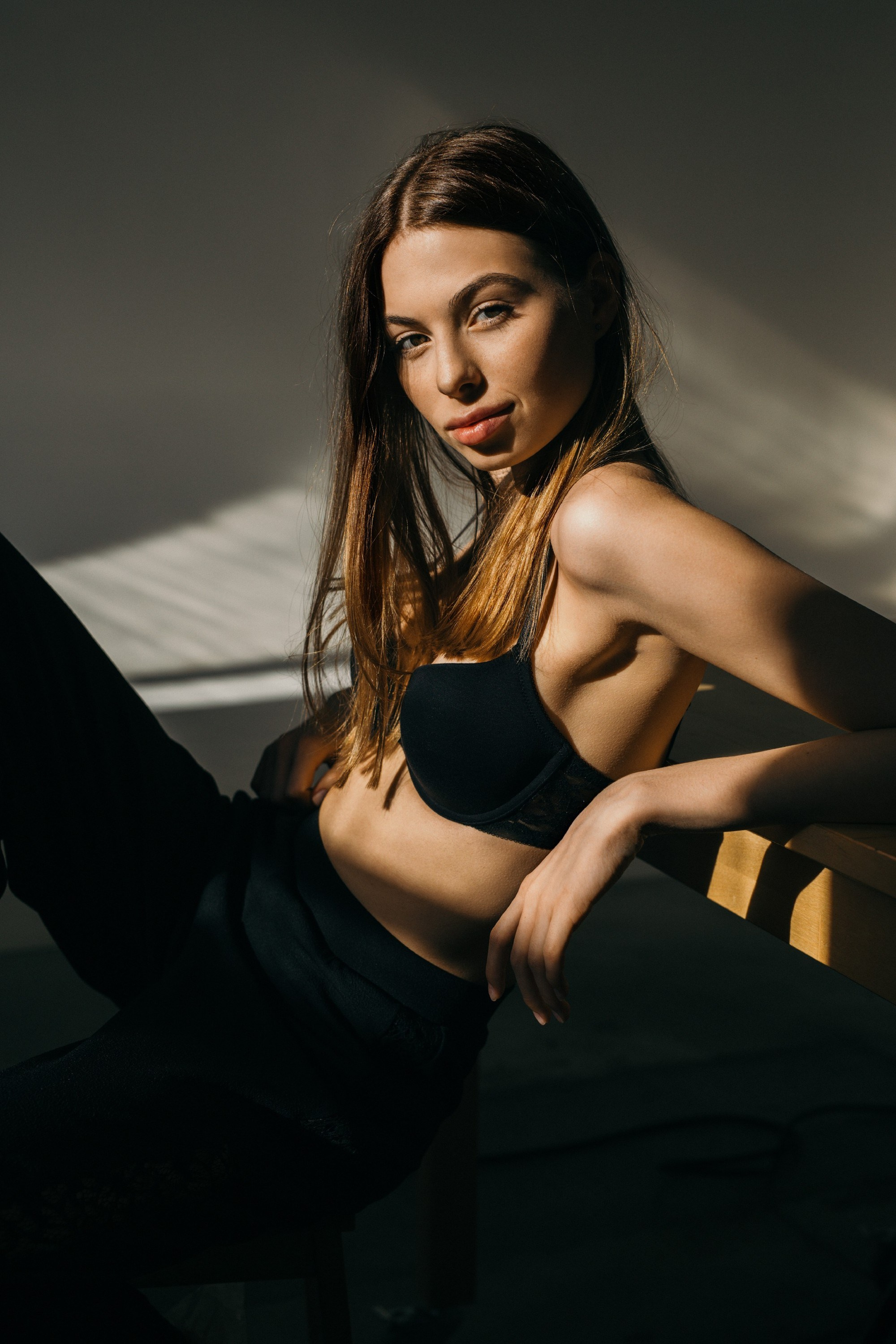 Model tests. Portrait and business photographer in Moscow Andrey Nikolsky