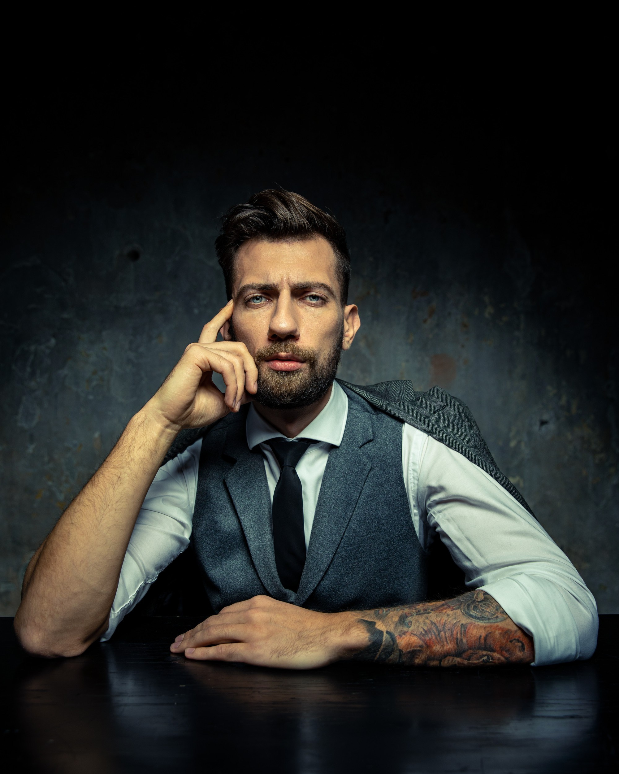 Men. Portrait and business photographer in Moscow Andrey Nikolsky