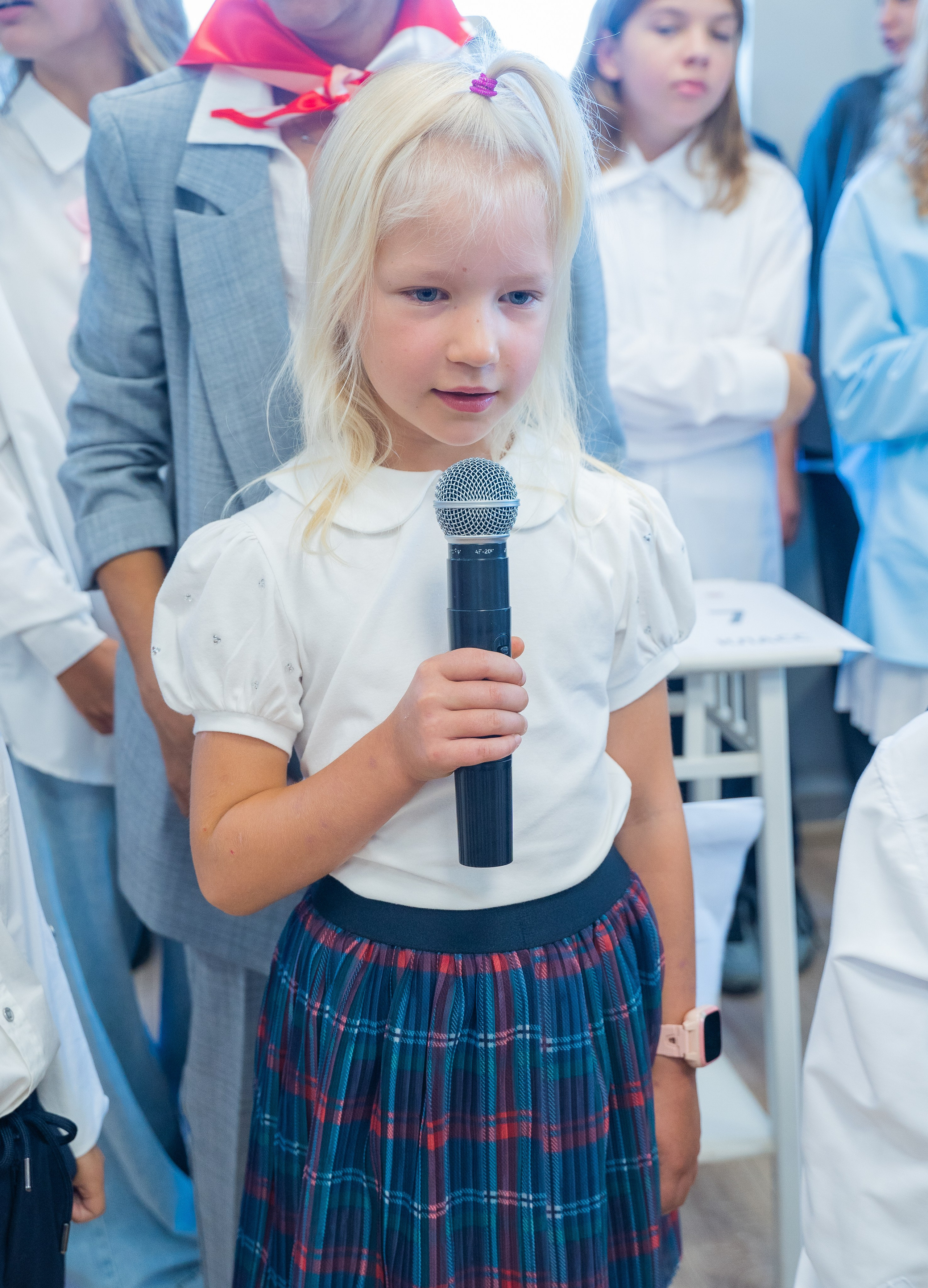 1 сентября в частной школе