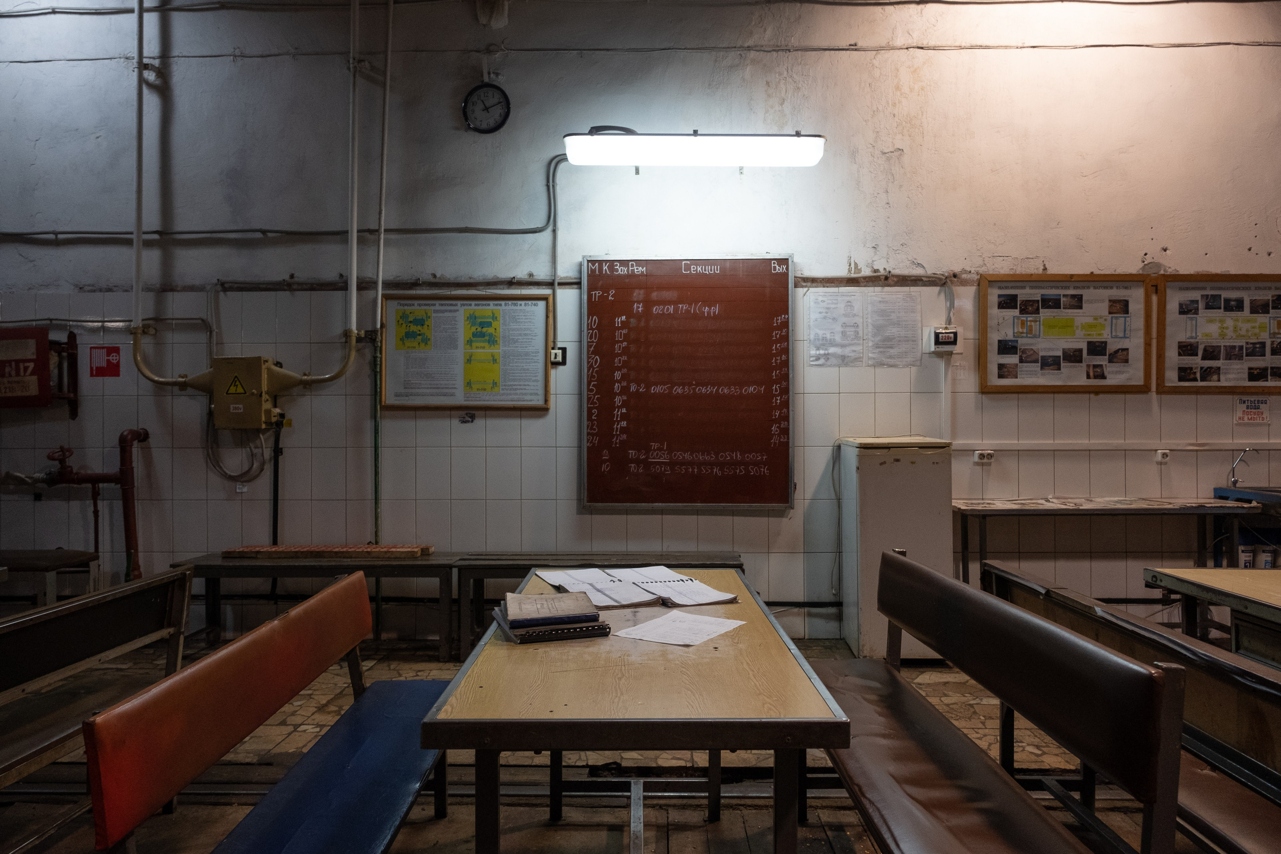 Московский Транспорт, электродепо. Репортажный фотограф в Москве Андрей Федоров