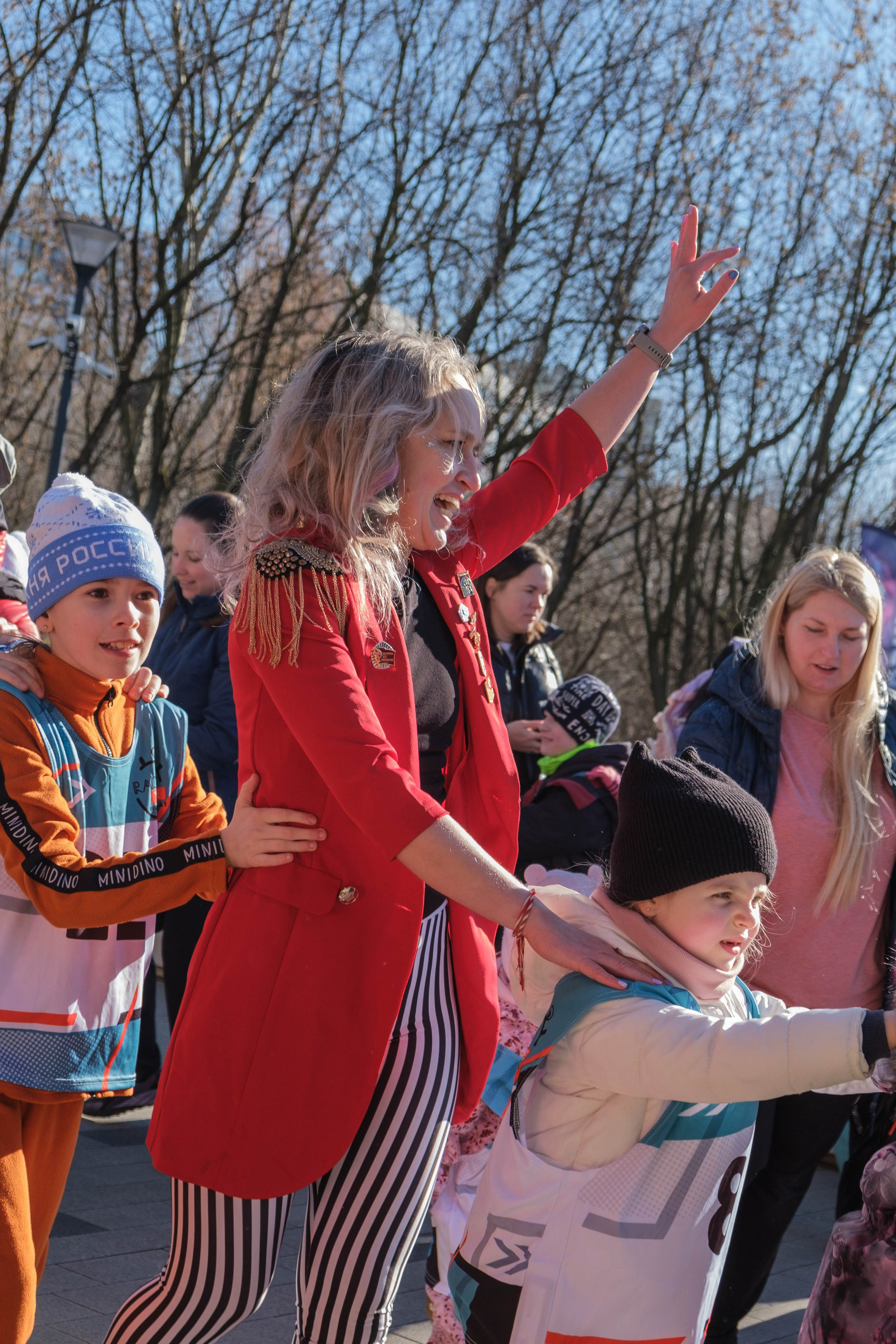 8 марта в парке. Фотограф Диана Иремадзе