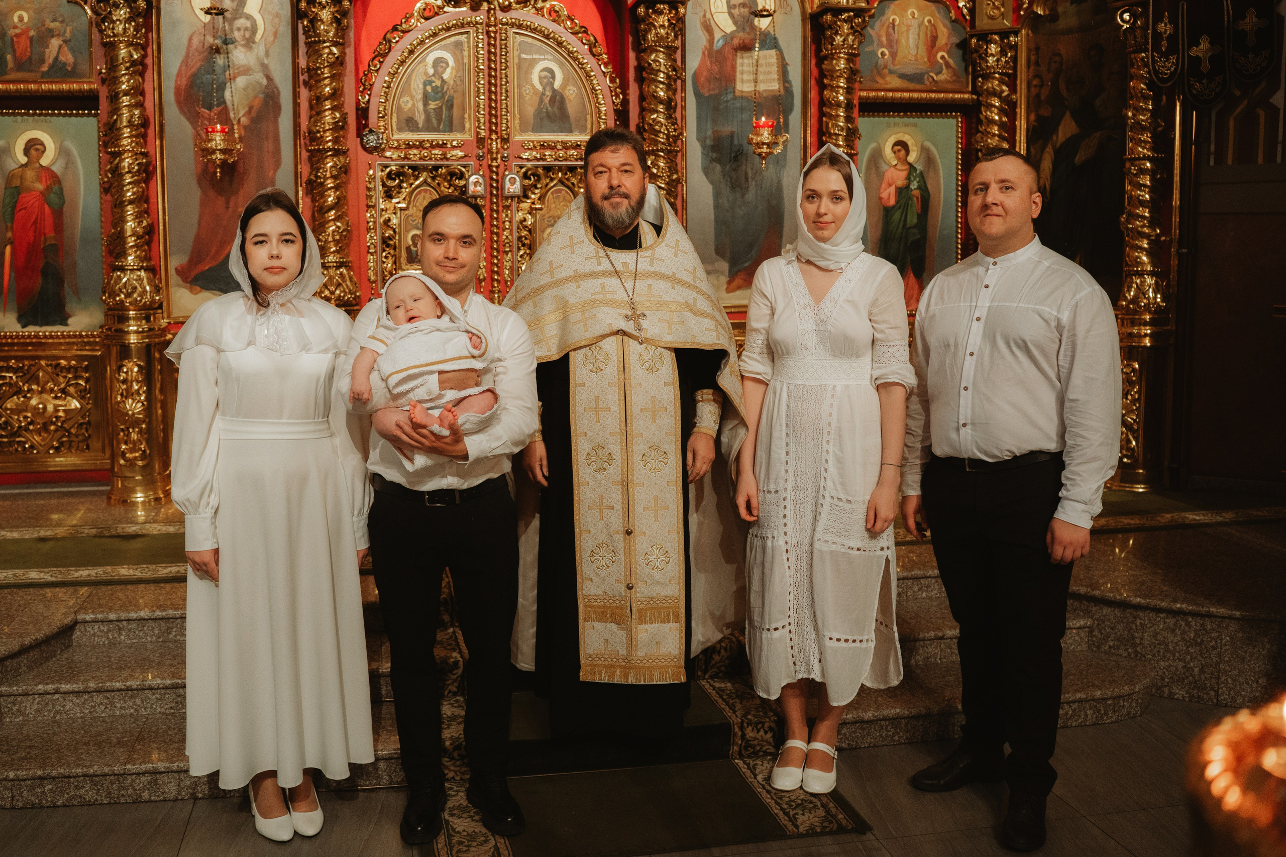 Крещение Матвея. Семейный фотограф • Домашние съемки в Нижнем Новгороде