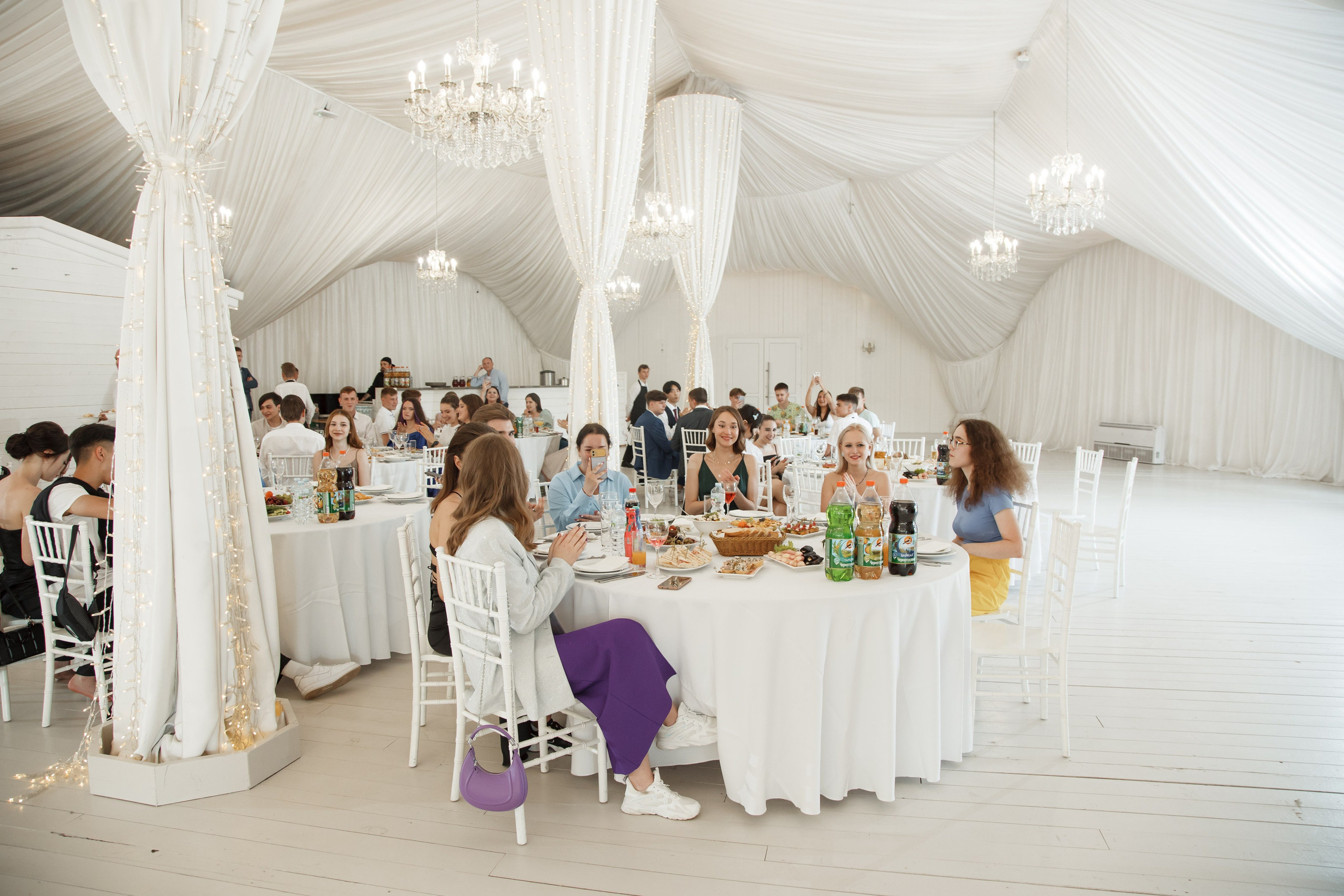 Выпускной, шатер в усадьбе «Гребнево». Свадебный и репортажный фотограф (Москва, Королев и другие)