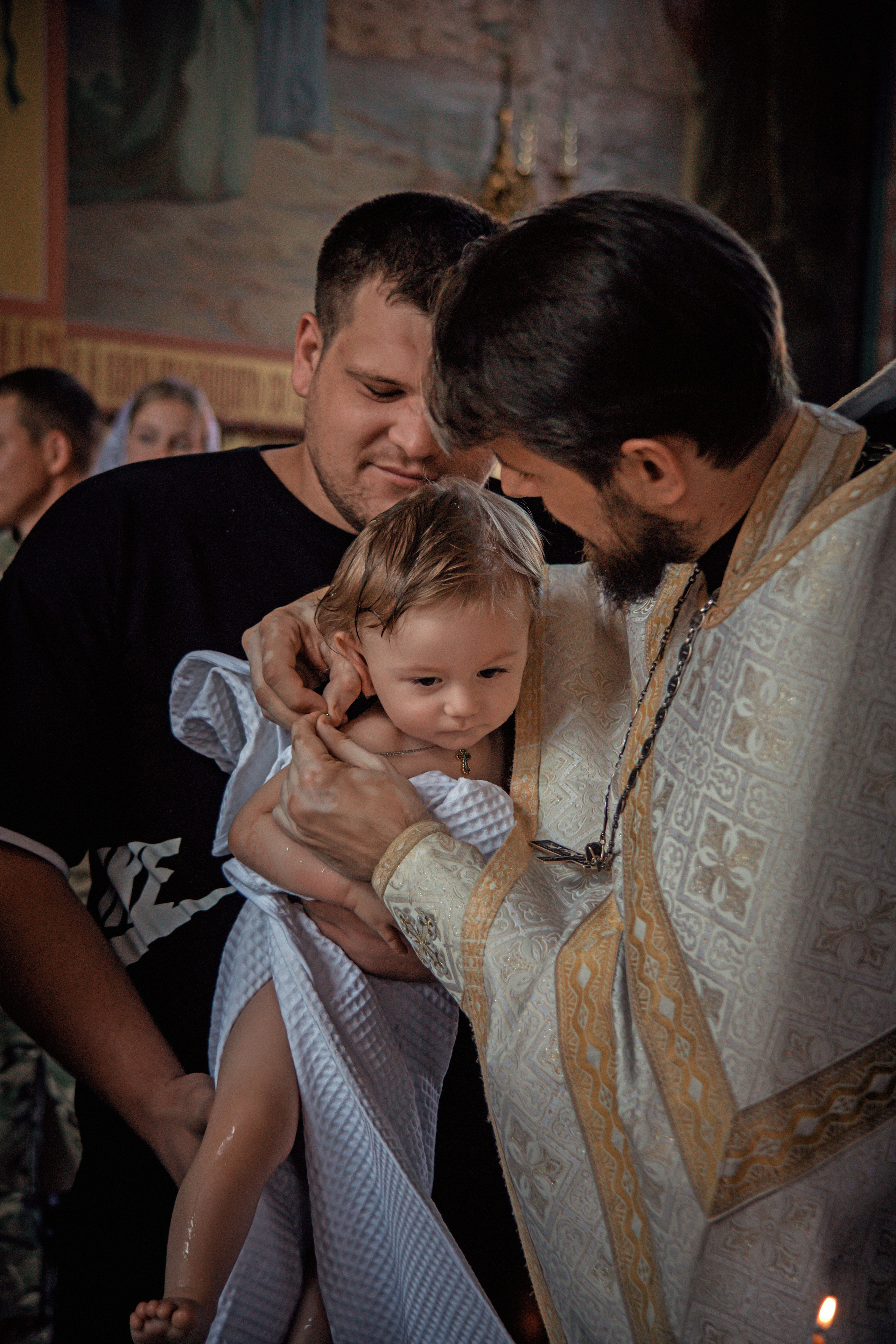Общее крещение. Семейный и детский фотограф в Москве Ольга Кривенцова