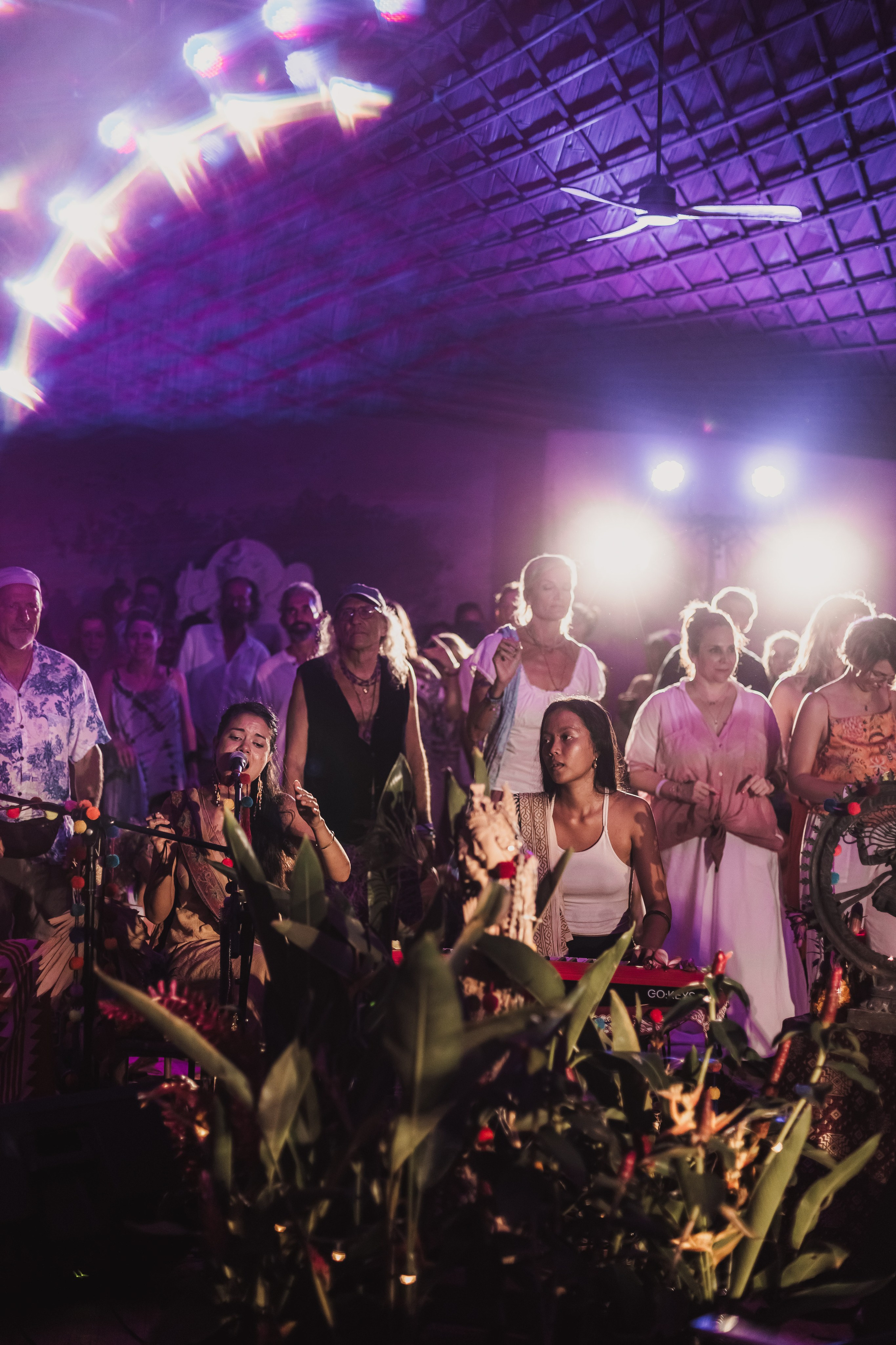 Hanuman Project kirtan at Alchemy april. Mariam Bagdasaryan