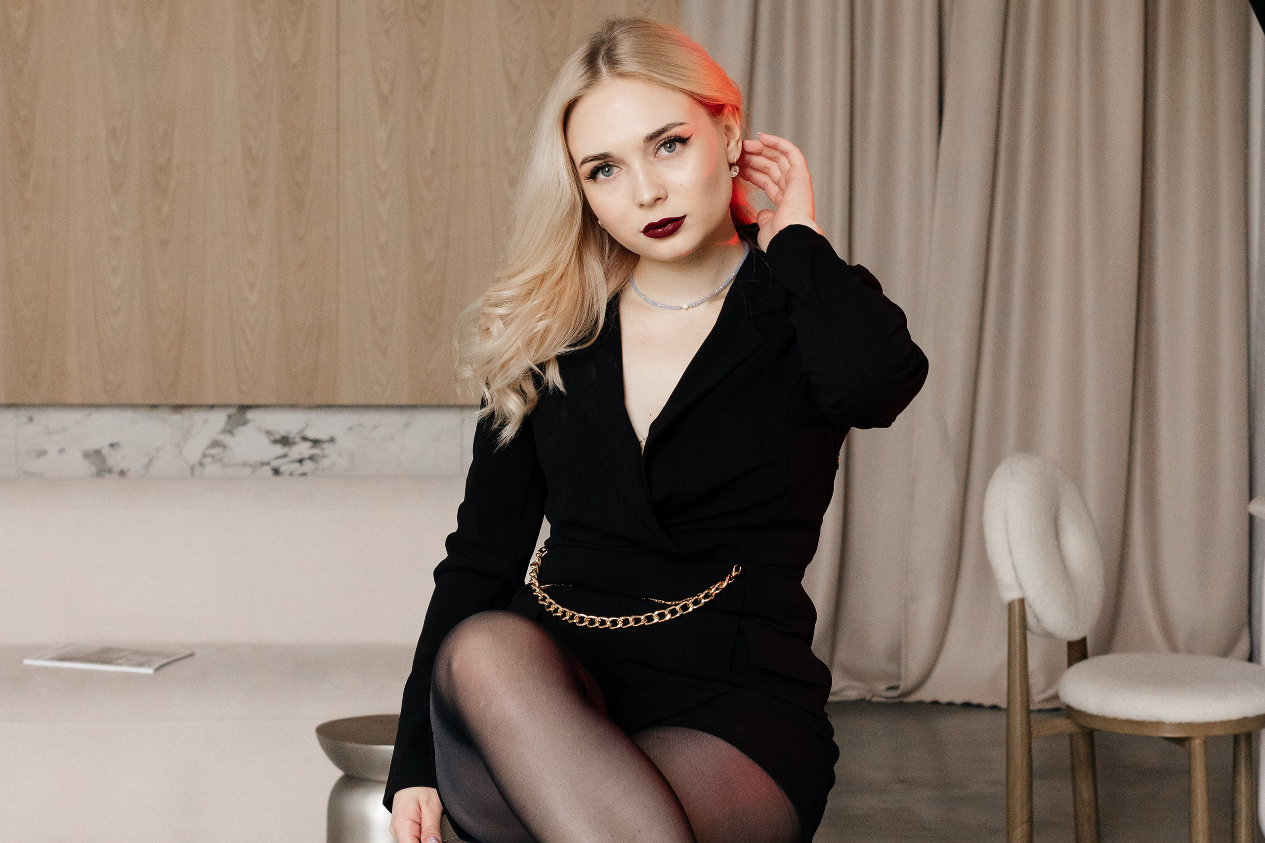 Валя. Черная и белая королева. Фотограф Елена Балакина (Челябинск)