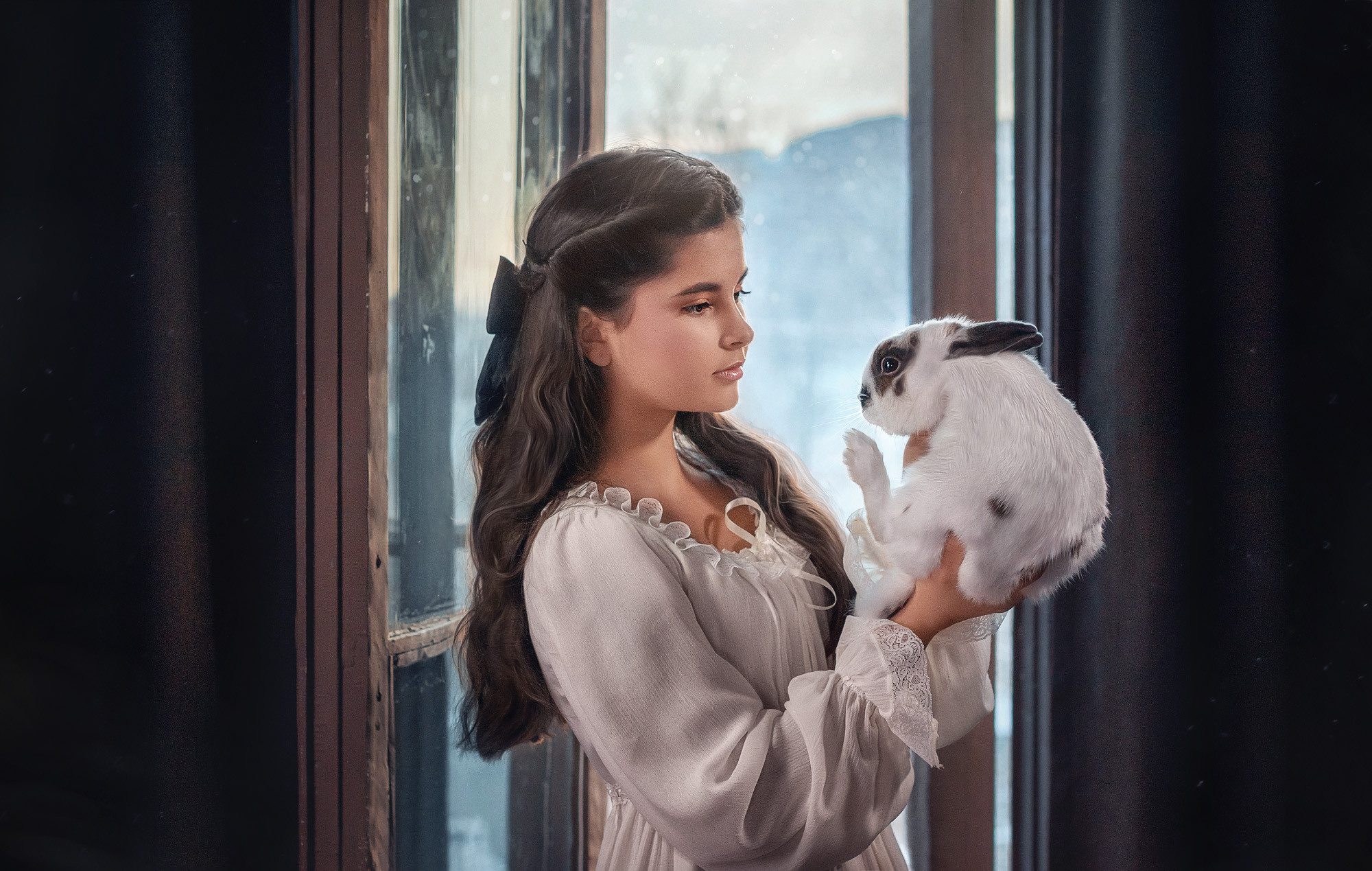 Рождественские гадания. Семейный и детский фотограф во Владивостоке Янченко Елена