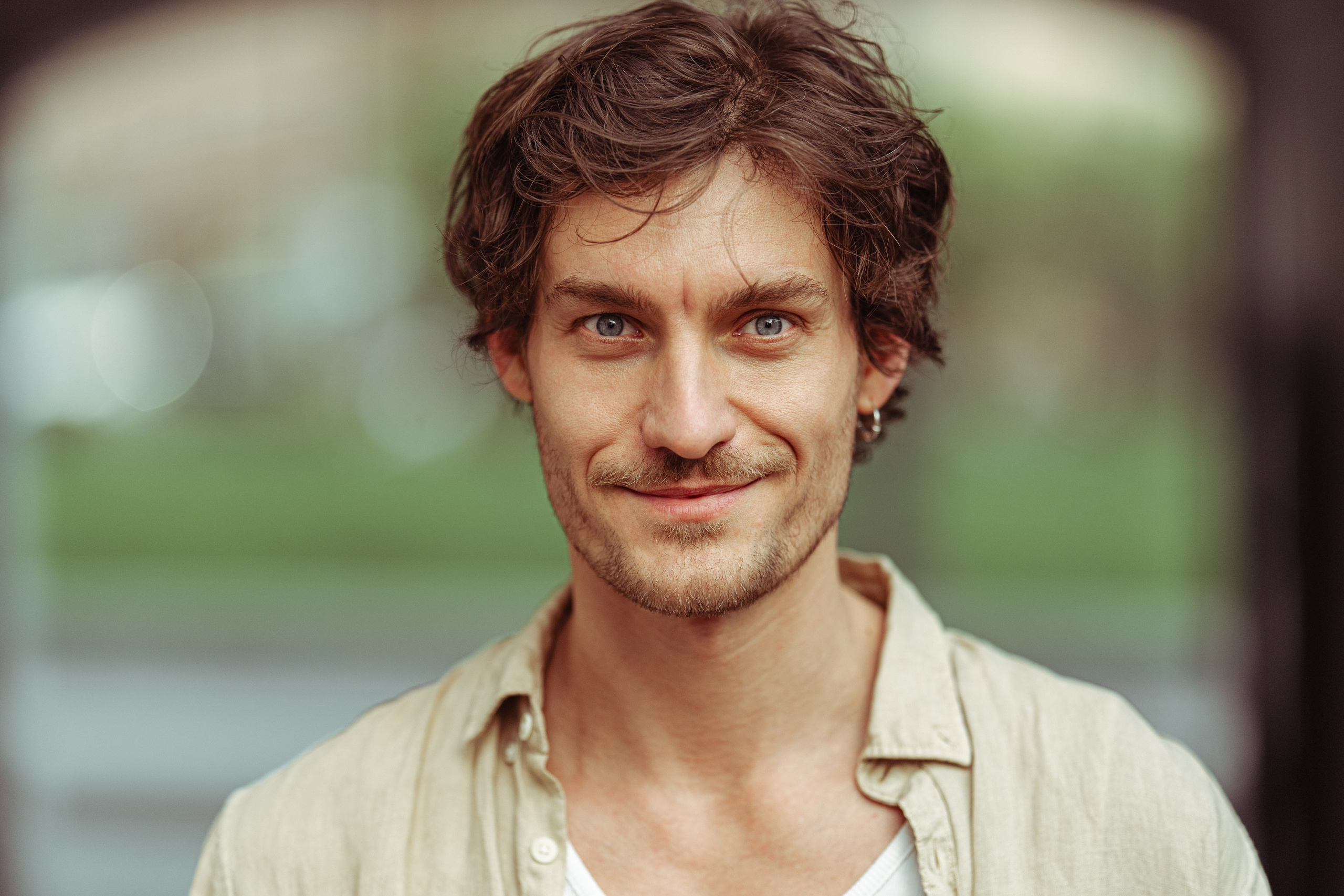 Актеры Виктор Михайлов и Евгения Вайс. Фотограф Сергей Белов | Москва