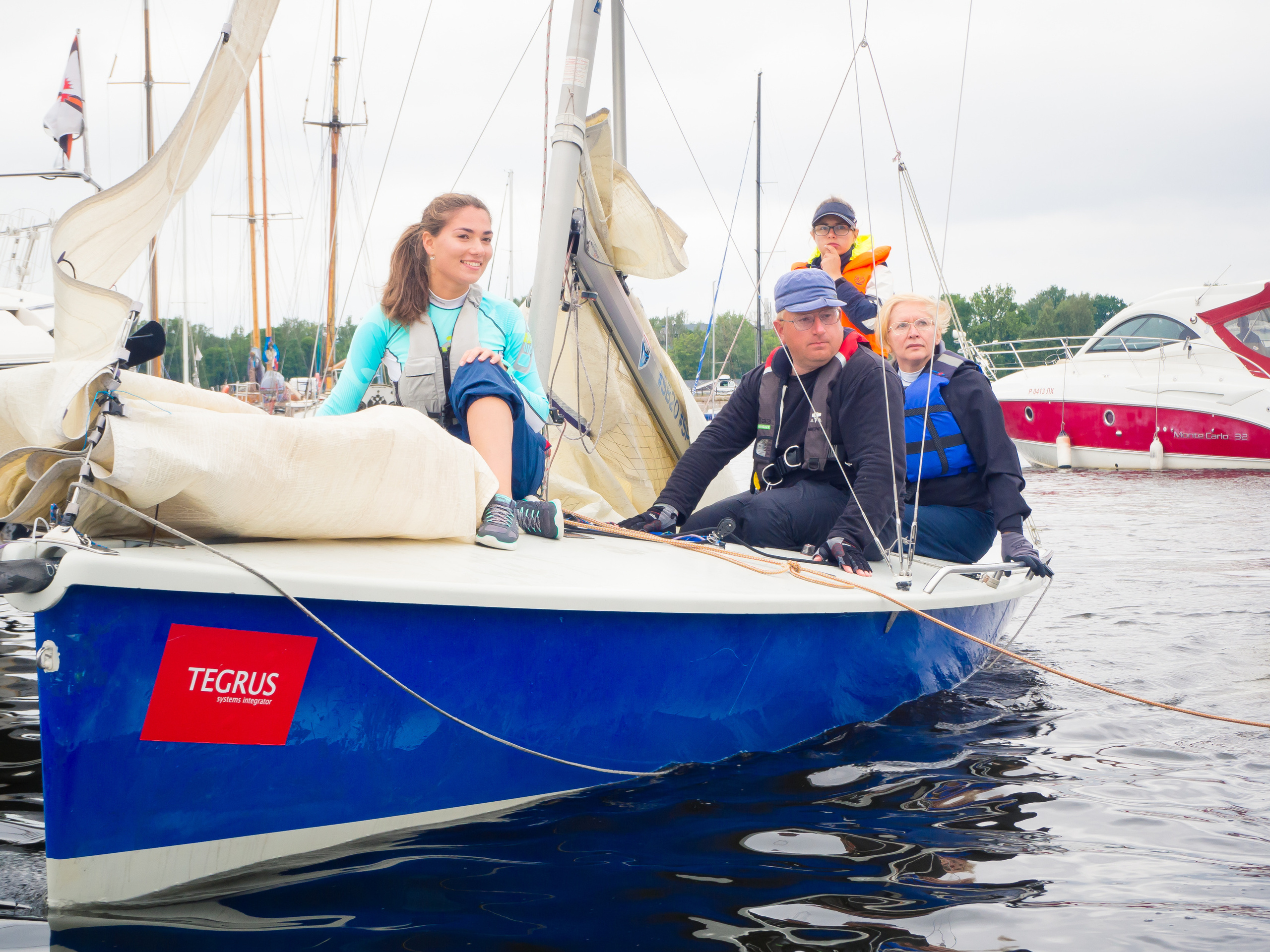 Фотосъемка для спортсменов -  яхтсменов