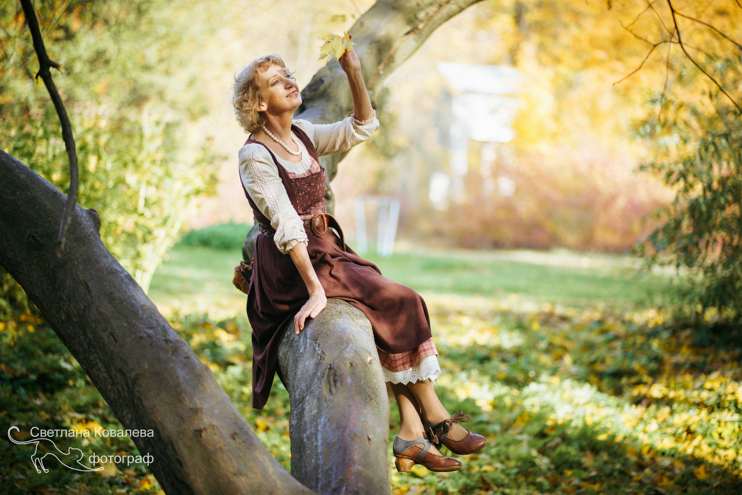 Стилизованная фотосессия для женщины.