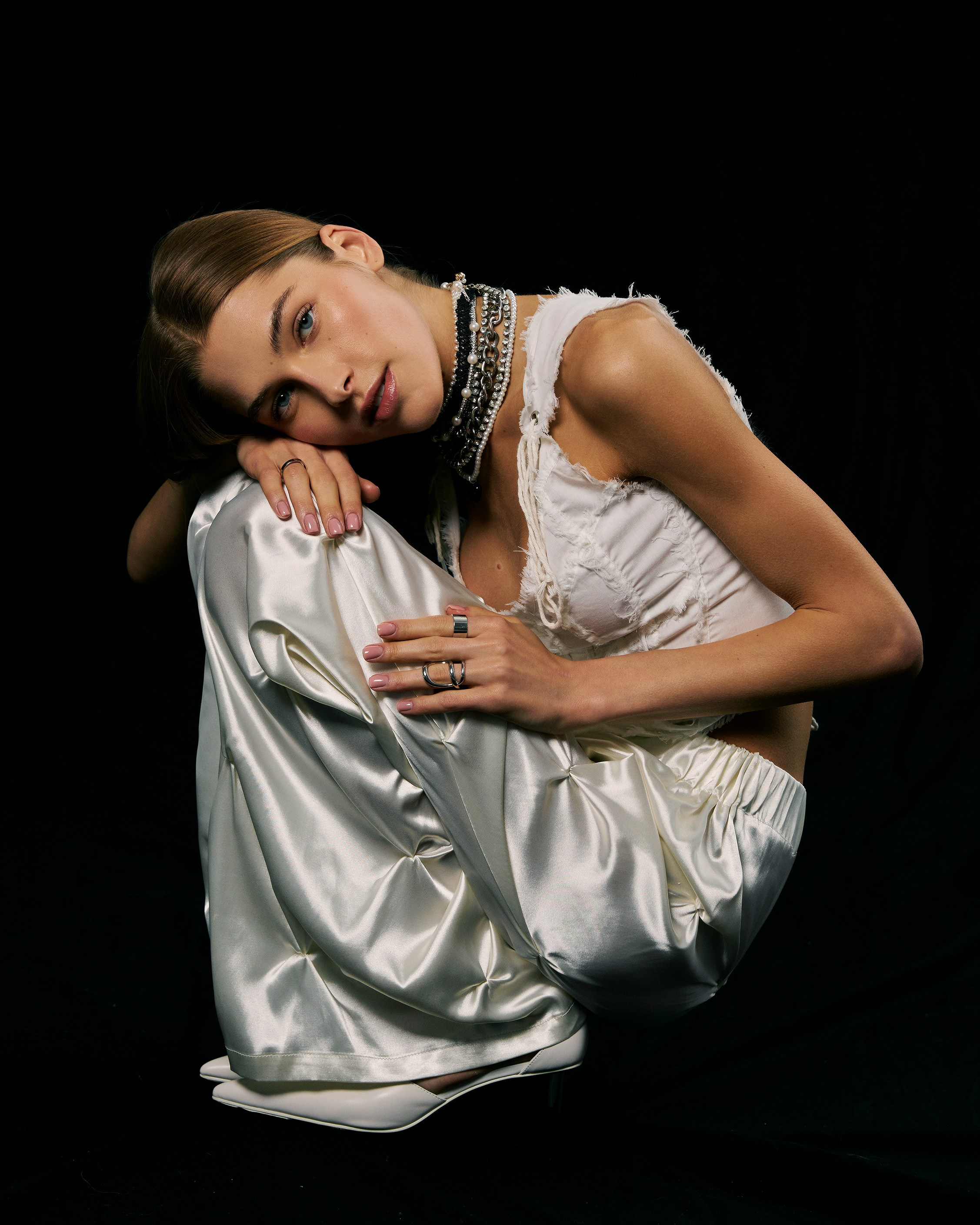 Съемка лукбука для бренда одежды в Москве. Букалова Людмила — фотограф для брендов одежды в Москве