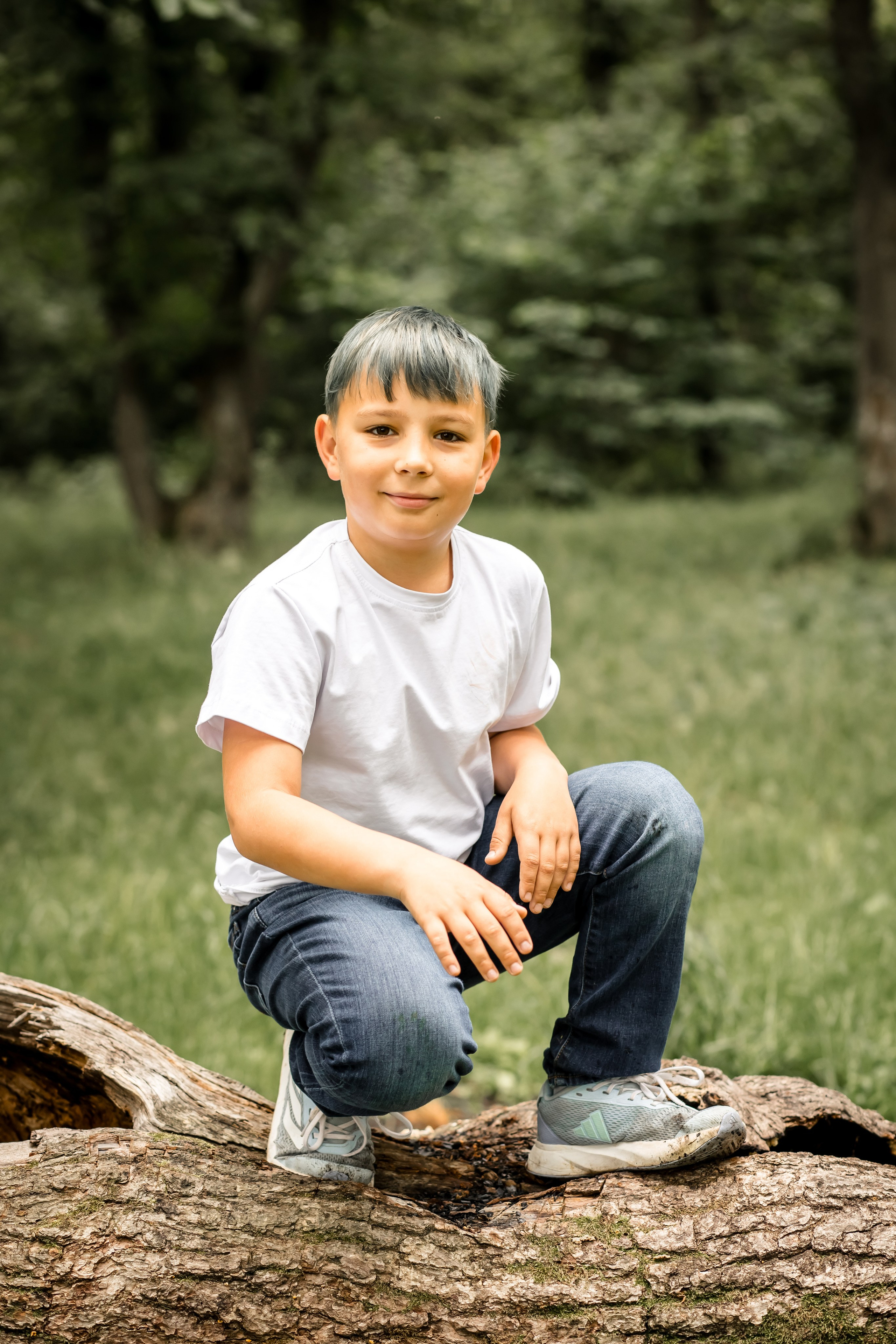 Катя с детками