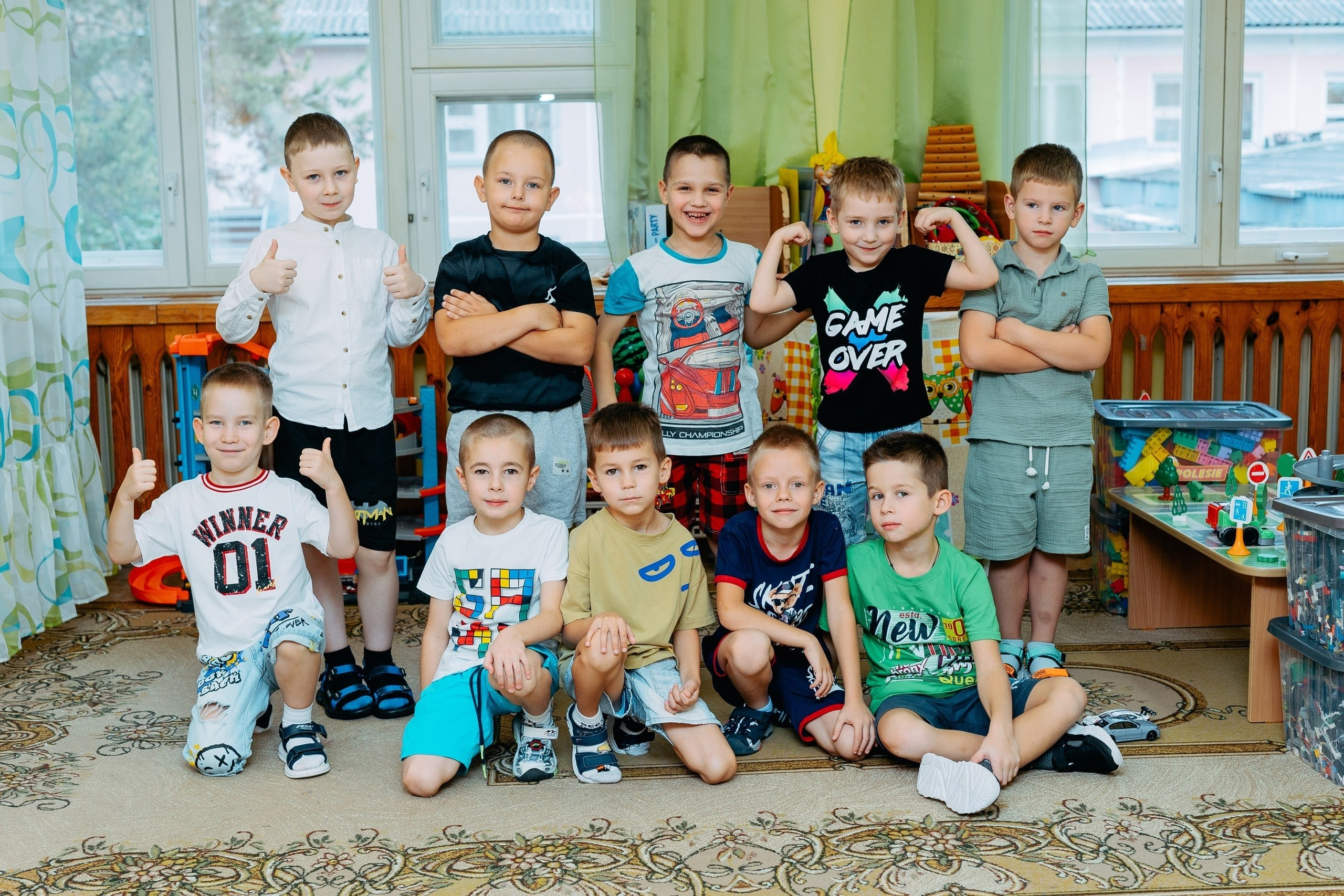 Детский сад (съемки в рамках выпускных альбомов). Фотограф Екатерина Головатюк, Железногорск Красноярского края