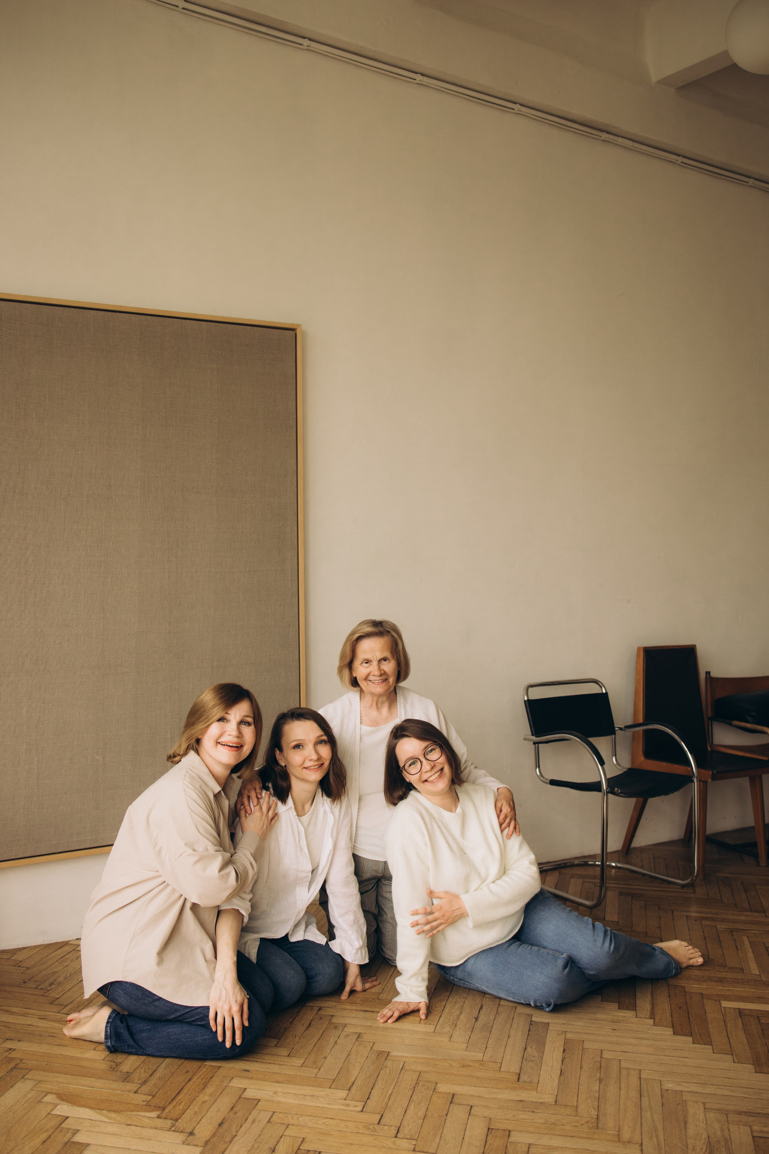 В кадре 5 прекрасных женщин!. Семейный фотограф Москва