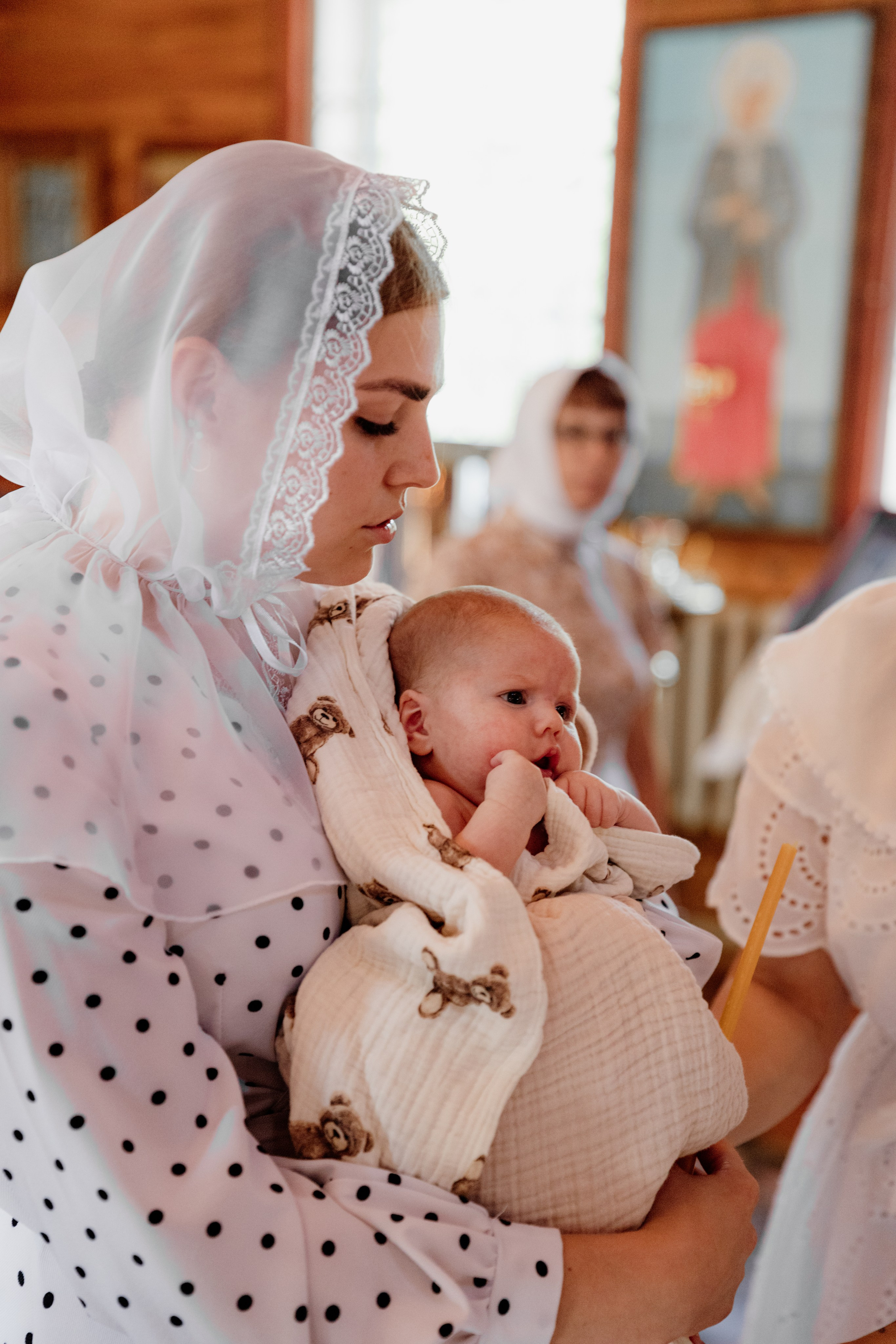 Крещение Таисии. Семейный фотограф документалист в Пензе Лопатинская Татья