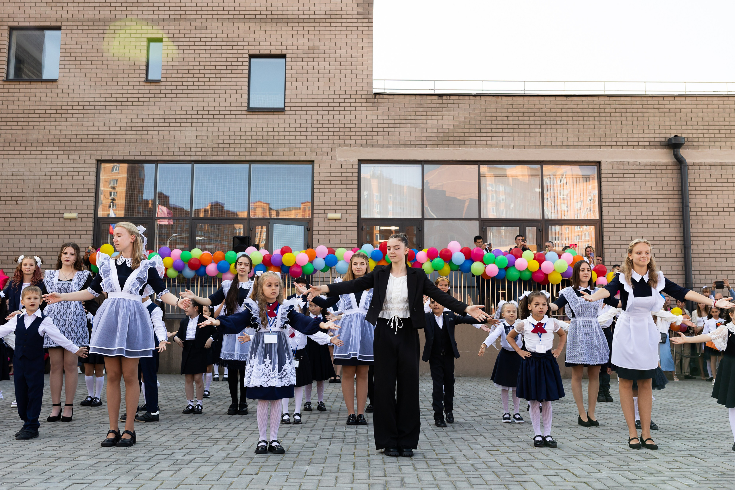 Линейка 1 сентября. Профессиональный Фотограф в Москве Андрей Славнов