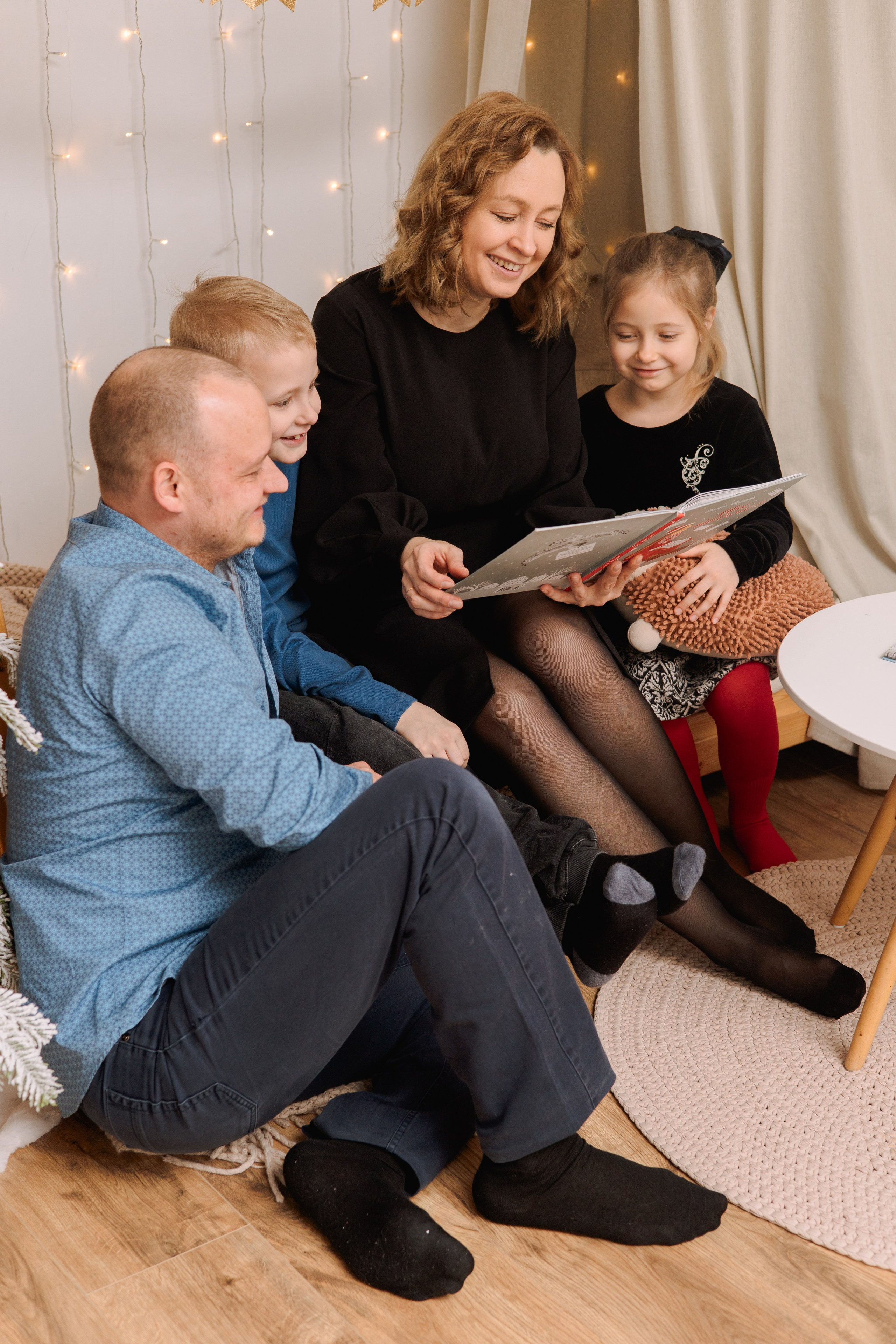 Семейная. Артур Надя и дети. Женский и семейный фотограф в Томске Алиса Качан