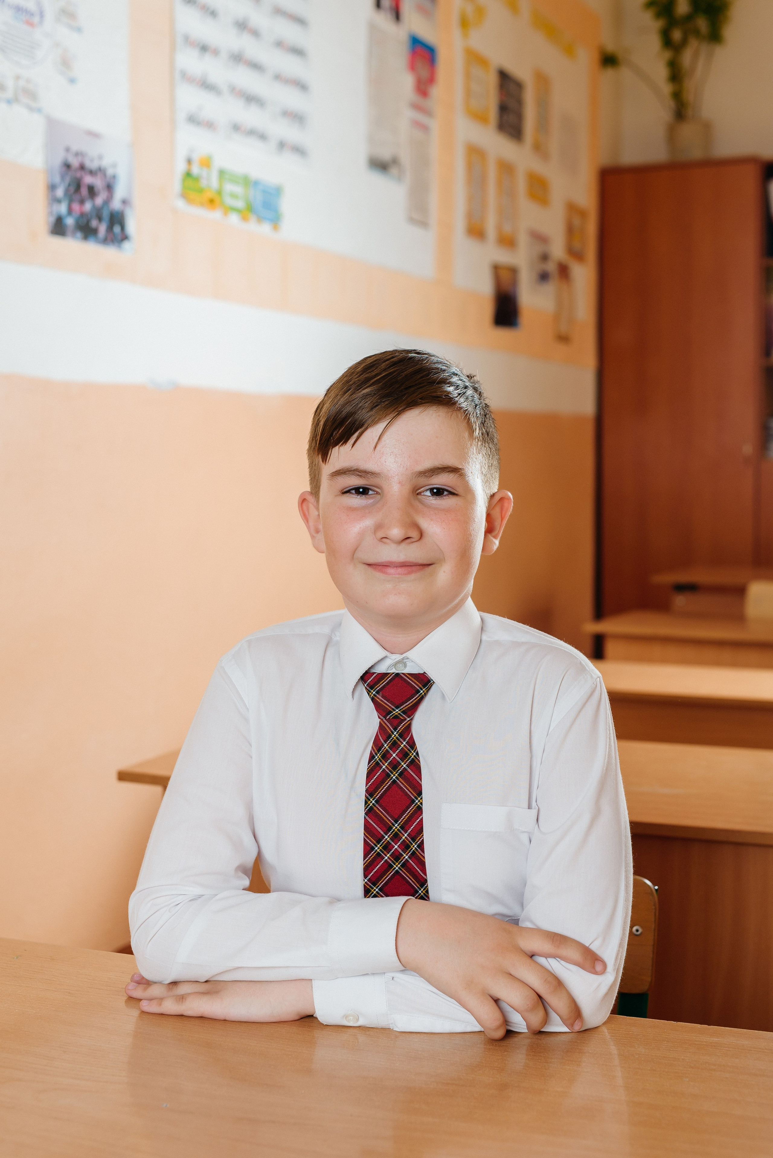 Портреты за партой. Семейный фотограф в Барнауле