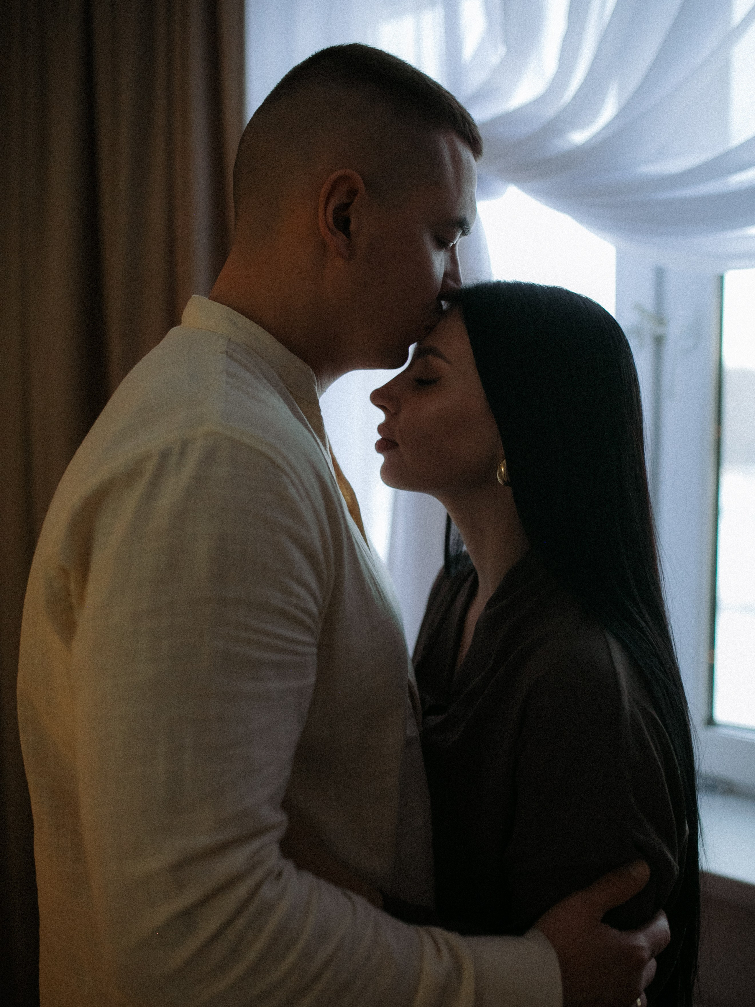 Денис, Юля и крошка Варвара. Семейный фотограф в Москве и Люберцах Юлия Гуськова