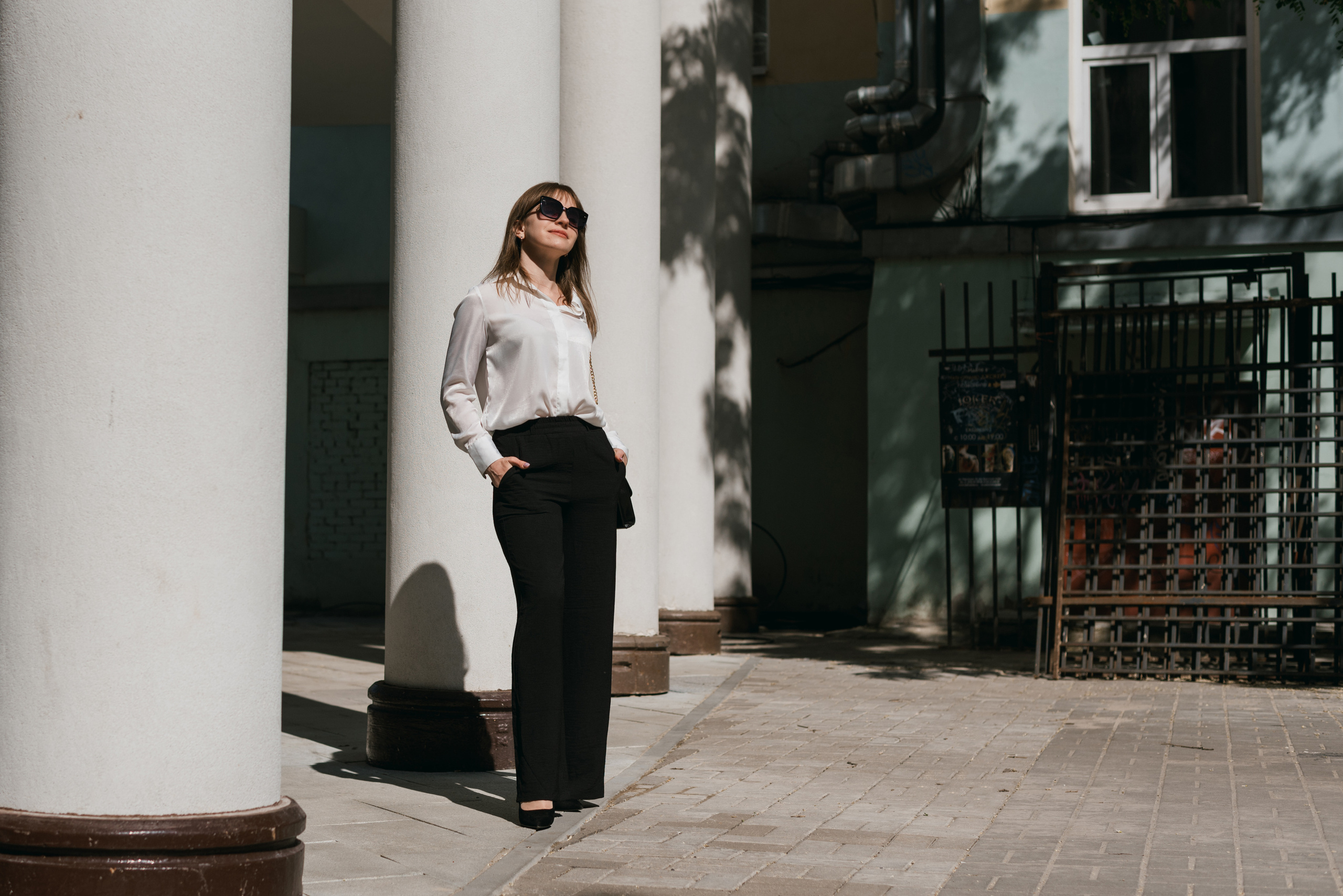 Светлана прогулка по городу. Свадебный фотограф — фотограф на свадьбу в Воронеже — Свадебное фото