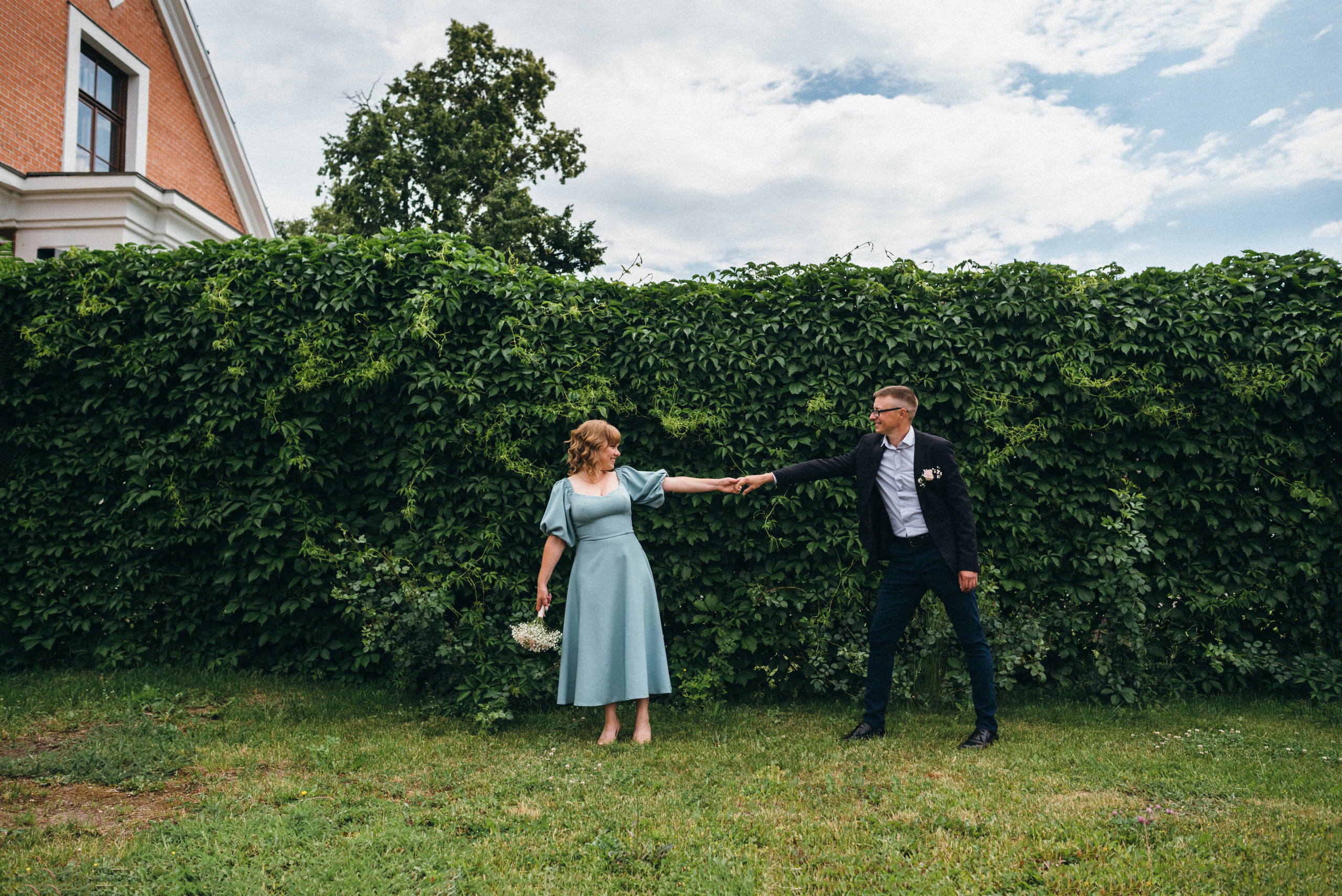 Свадебная прогулка Игоря и Татьяны. Свадебный фотограф — фотограф на свадьбу в Воронеже — Свадебное фото