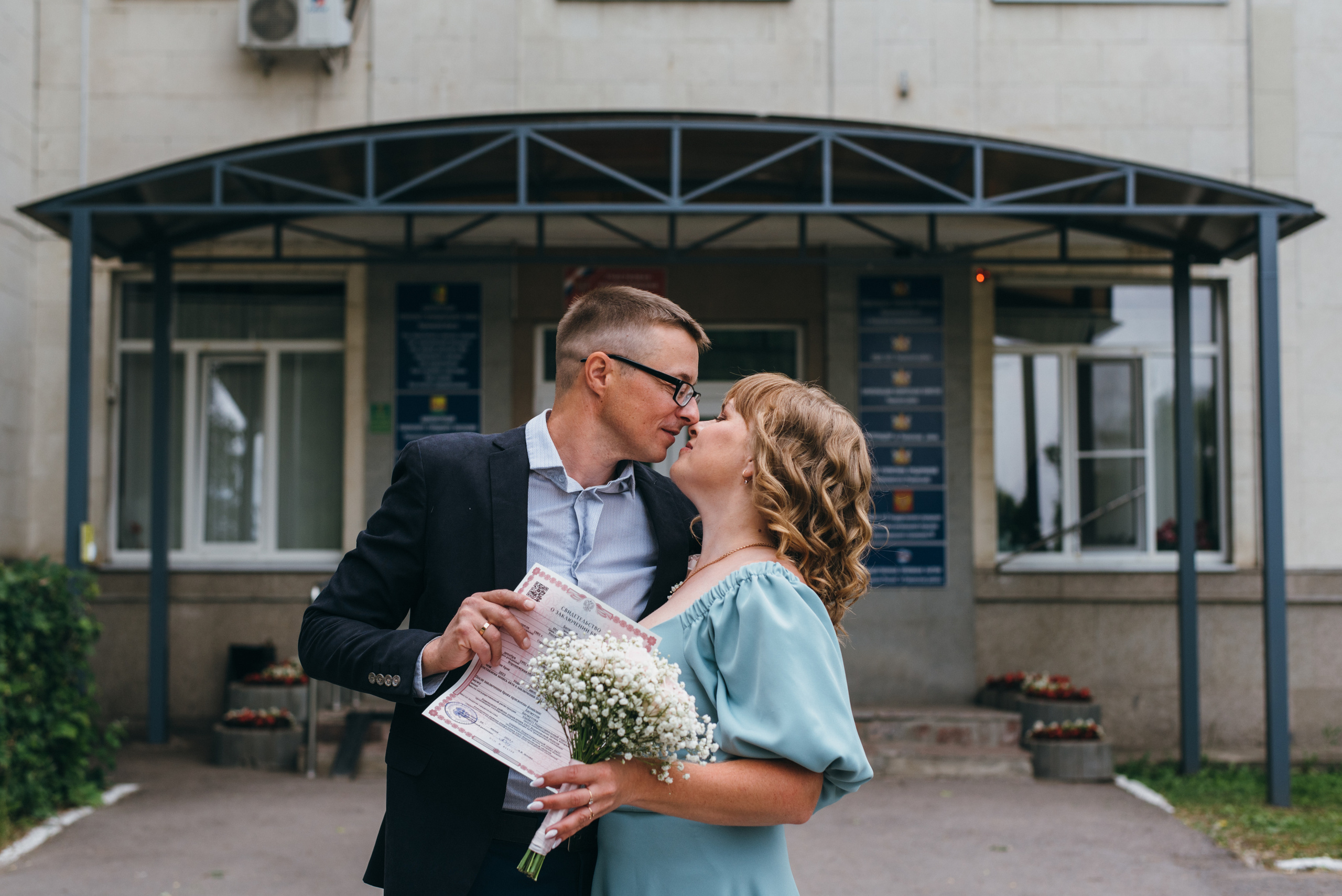 Свадебная прогулка Игоря и Татьяны. Свадебный фотограф — фотограф на свадьбу в Воронеже — Свадебное фото