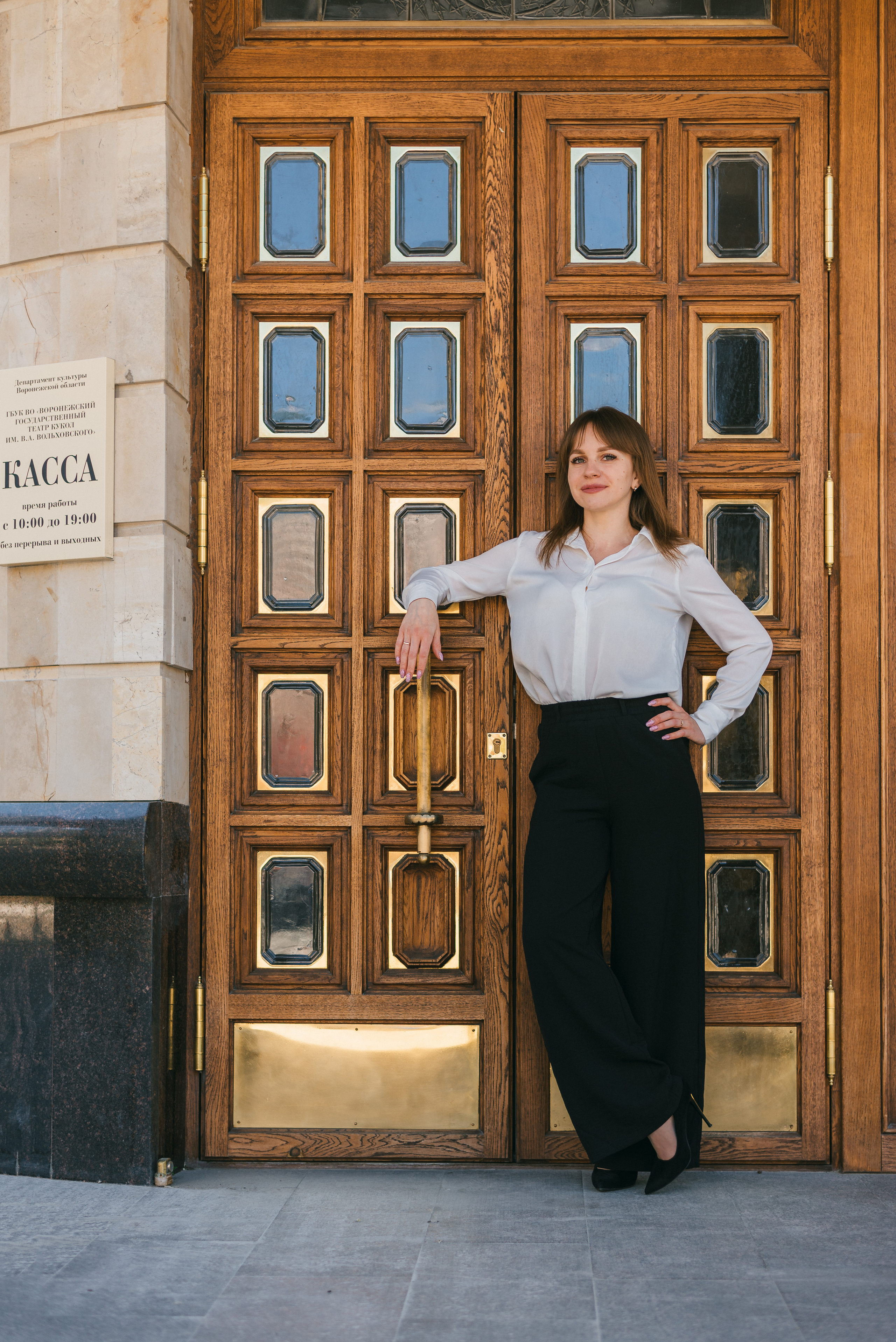 Светлана прогулка по городу. Свадебный фотограф — фотограф на свадьбу в Воронеже — Свадебное фото