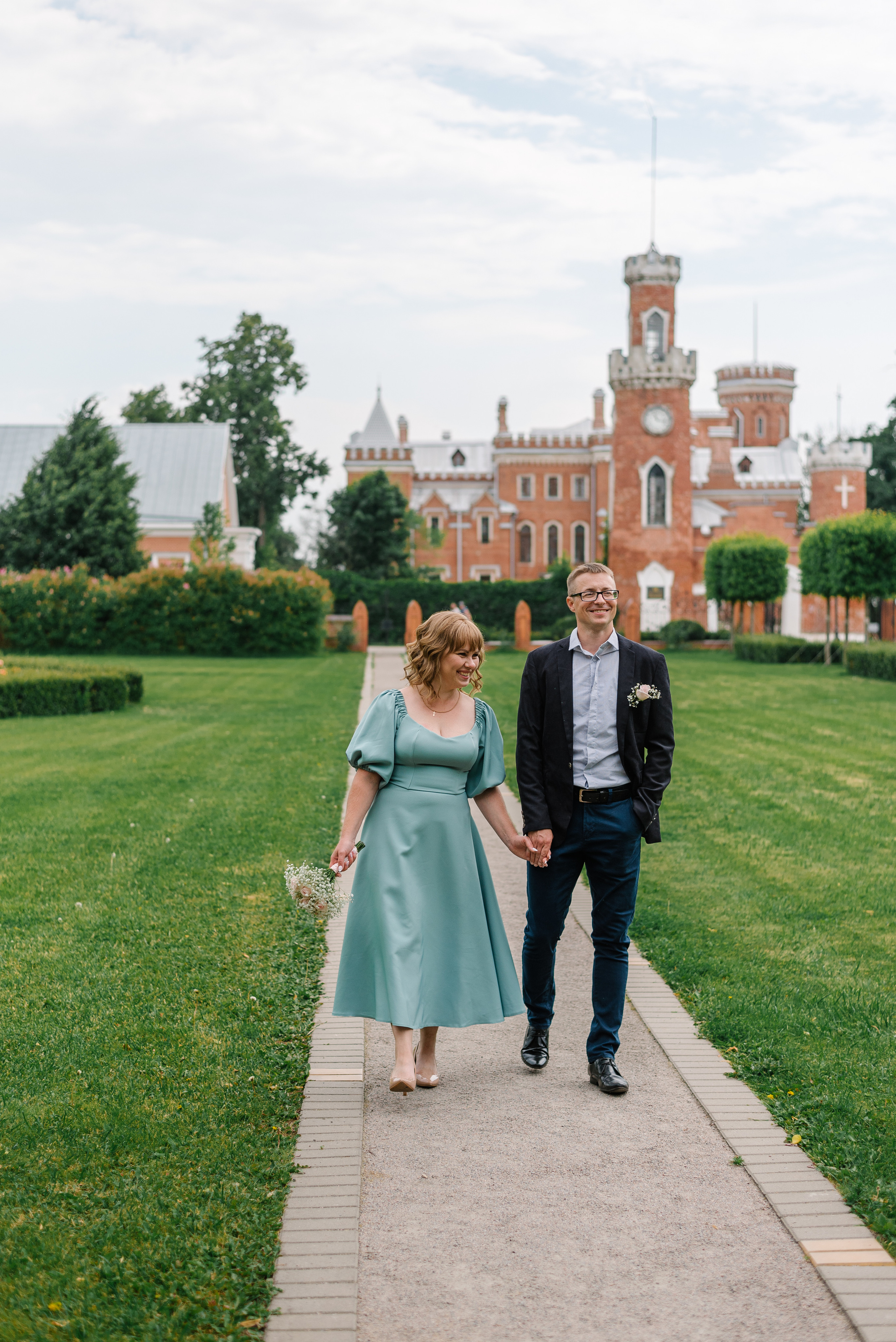 Свадебная прогулка Игоря и Татьяны. Свадебный фотограф — фотограф на свадьбу в Воронеже — Свадебное фото