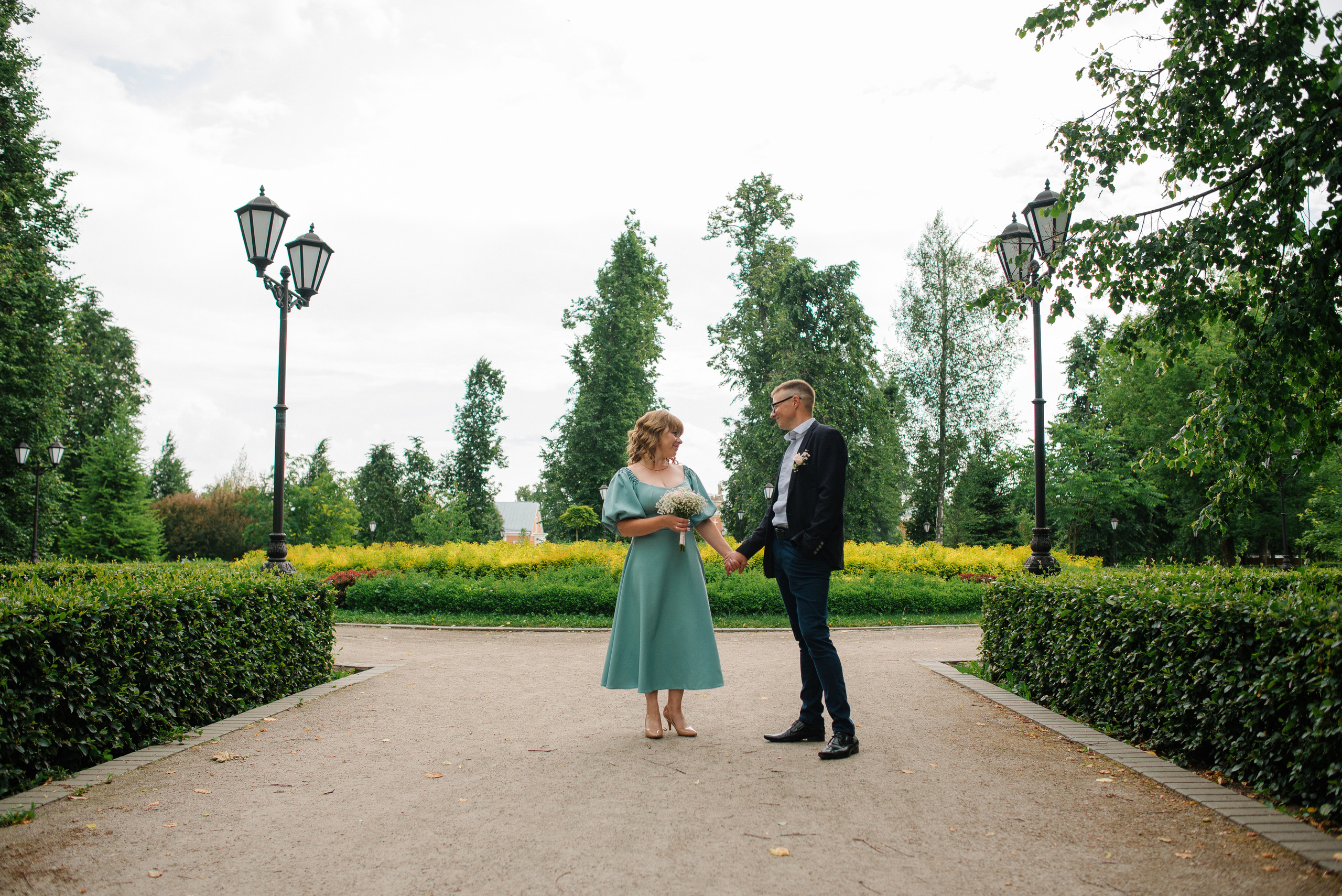 Свадебная прогулка Игоря и Татьяны. Свадебный фотограф — фотограф на свадьбу в Воронеже — Свадебное фото